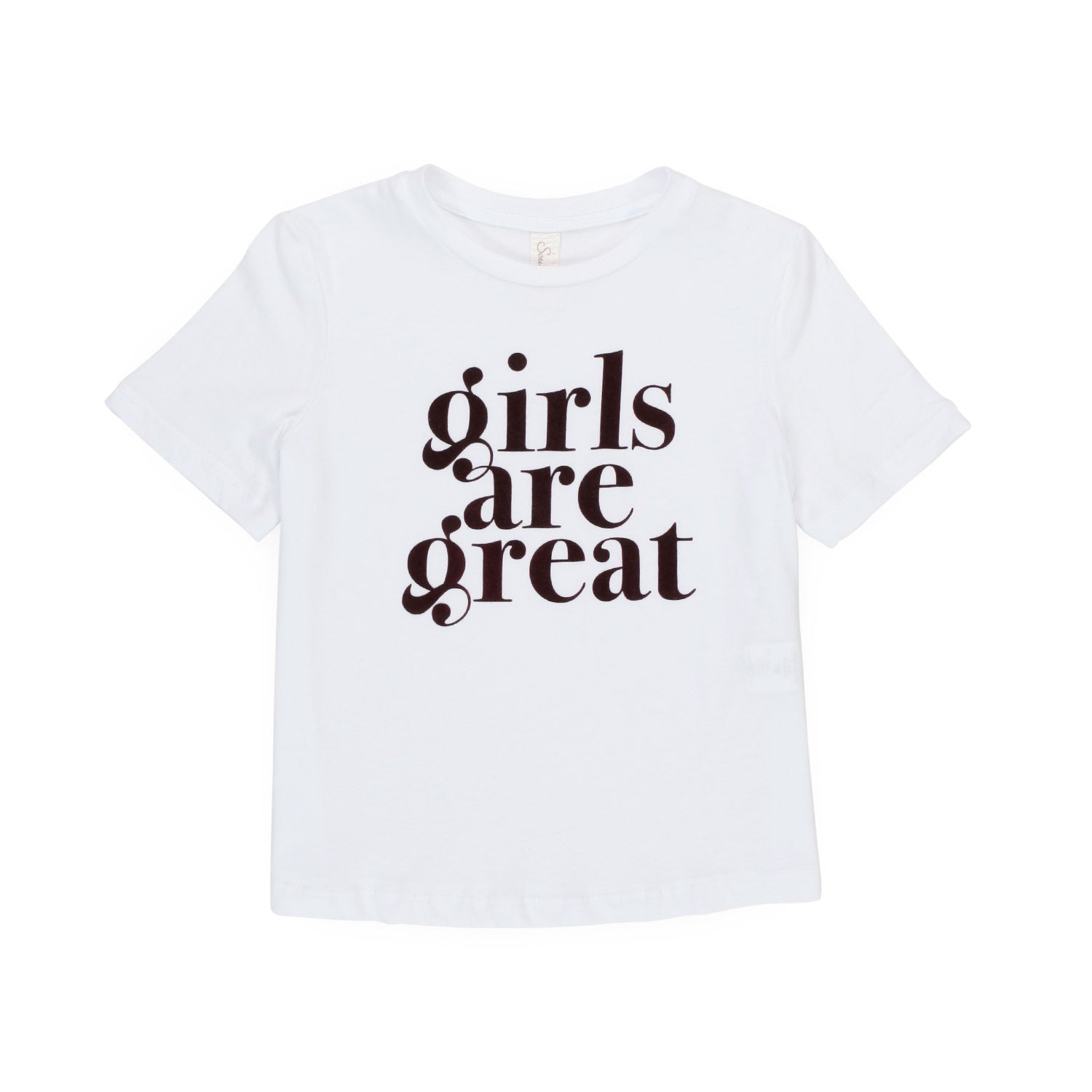 T-SHIRT BIANCA CON LETTERING NERO BAMBINA E TEEN - annameglio.com abbigliamento moda