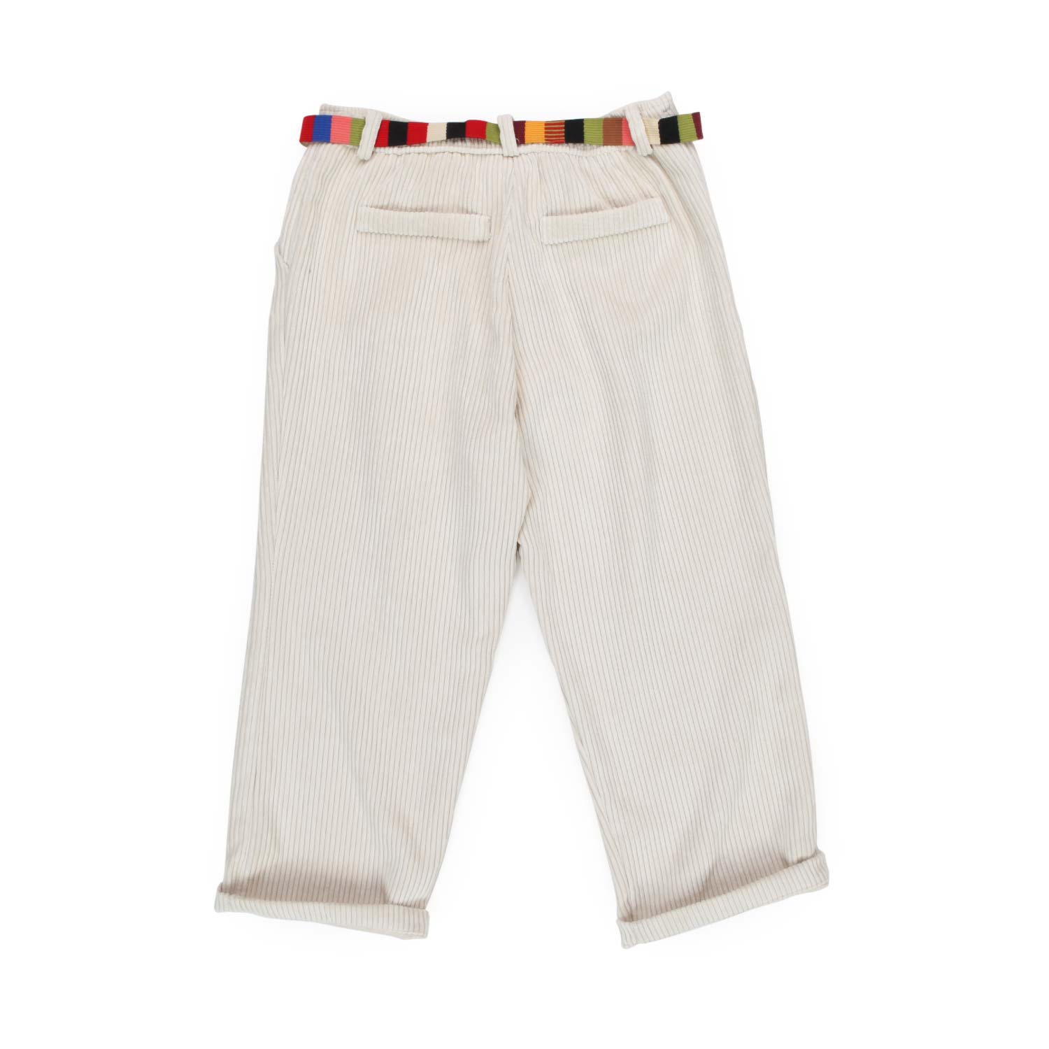 PANTALONE CURDUROY PANNA BAMBINA E TEEN - annameglio.com abbigliamento moda