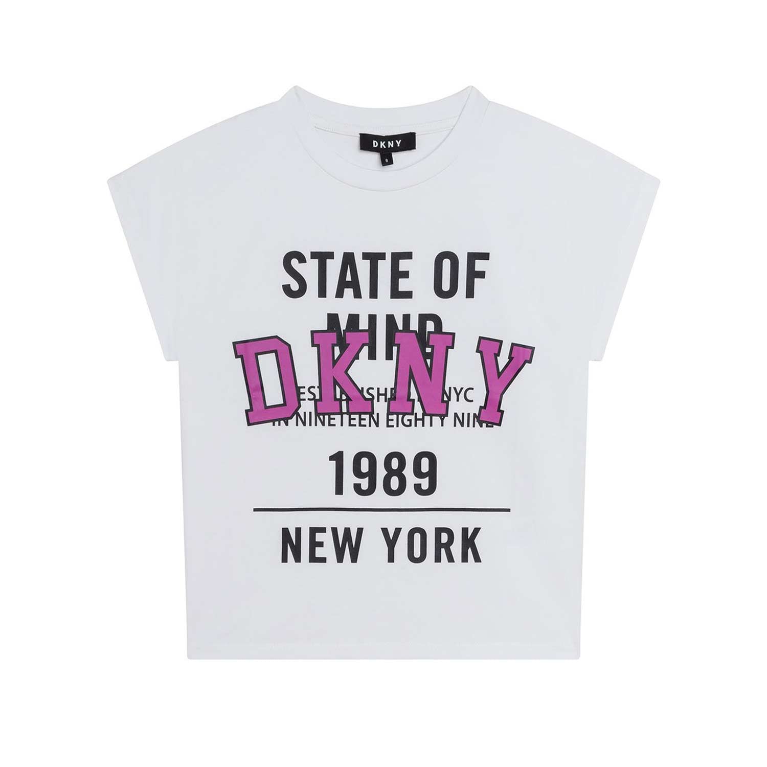 T-SHIRT BIANCA CON STAMPA GIRL 01 - annameglio.com abbigliamento moda