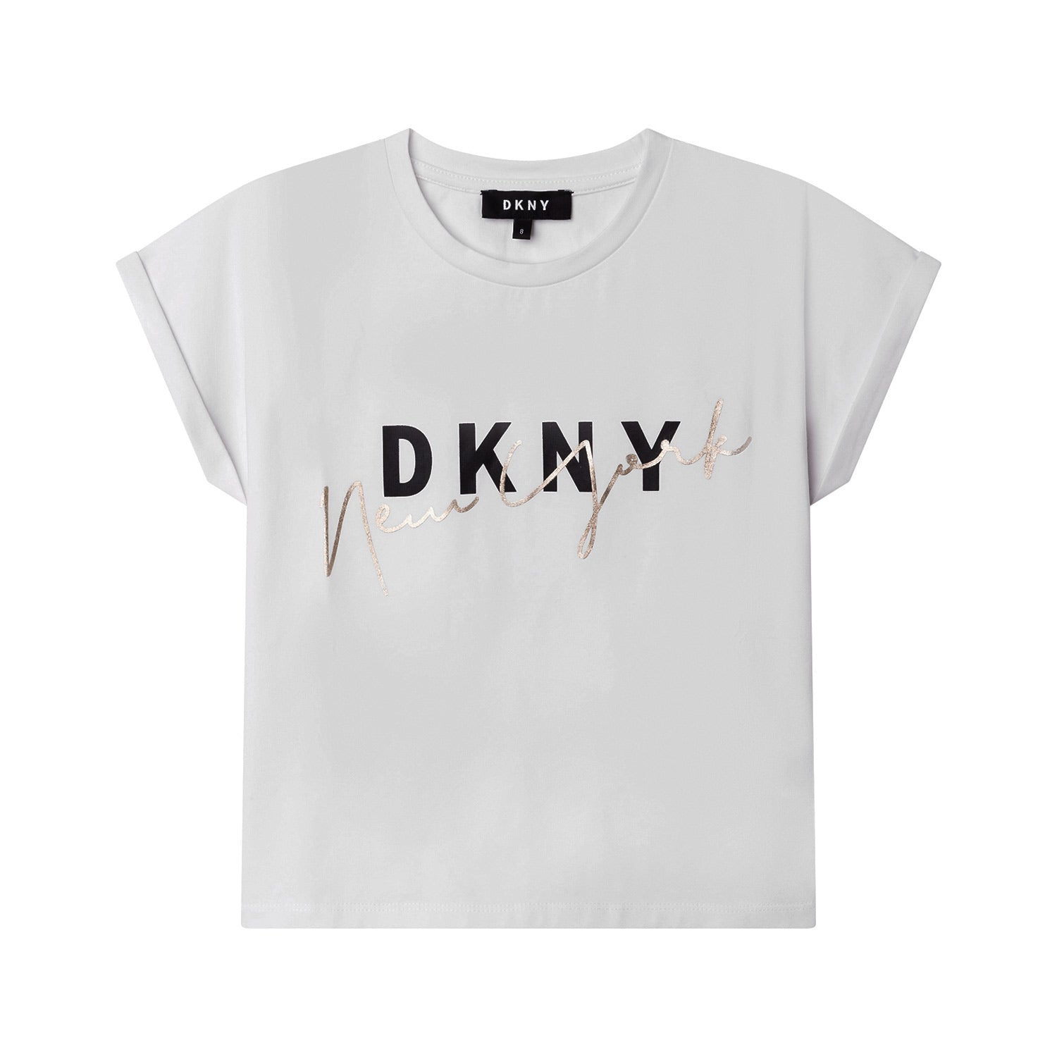 T-SHIRT BIANCA LOGO BAMBINA TEENAGER - annameglio.com abbigliamento moda