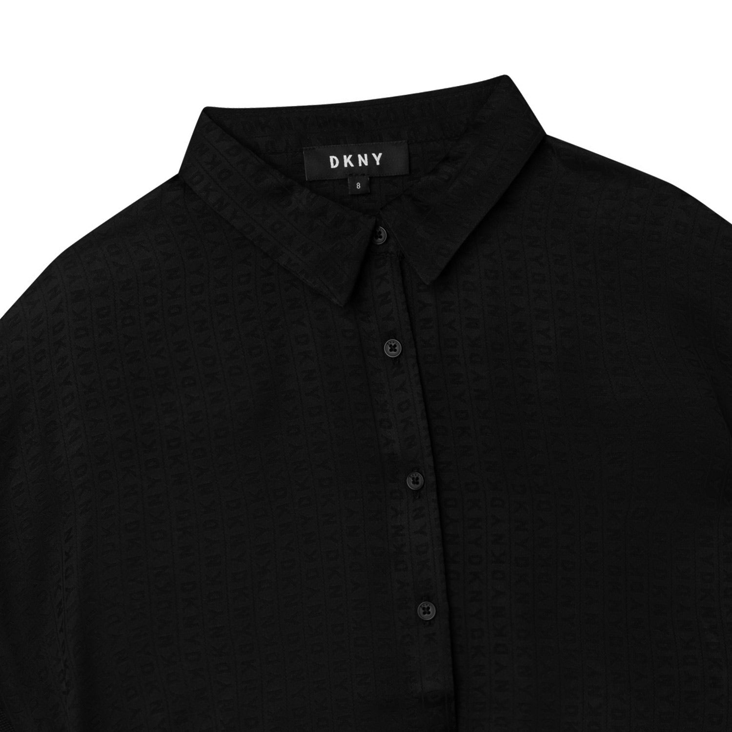 CAMICETTA CROPPED NERA BAMBINA E TEEN - annameglio.com abbigliamento moda