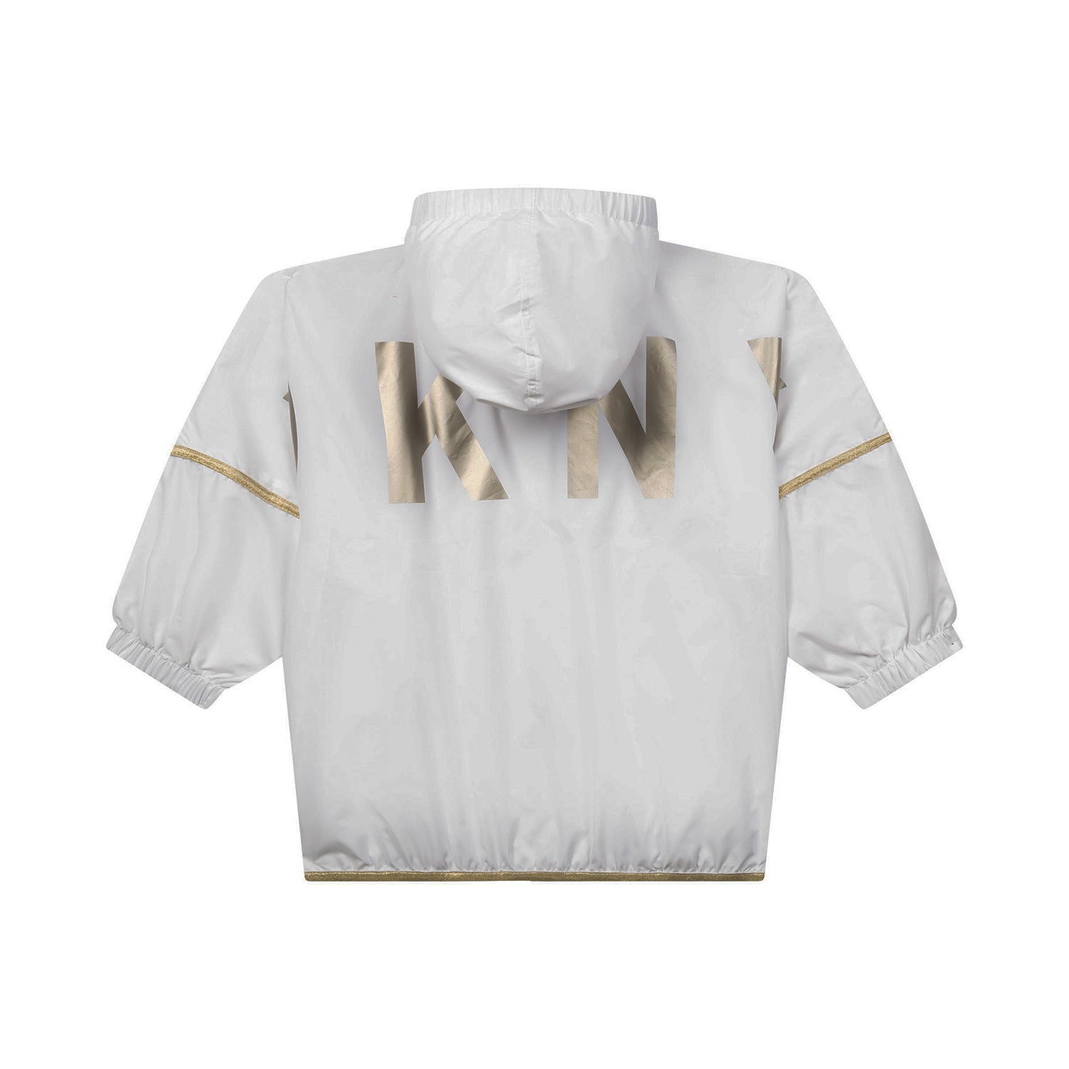 GIUBBINO CORTO BIANCO E ORO BAMBINA E TEEN - annameglio.com abbigliamento moda