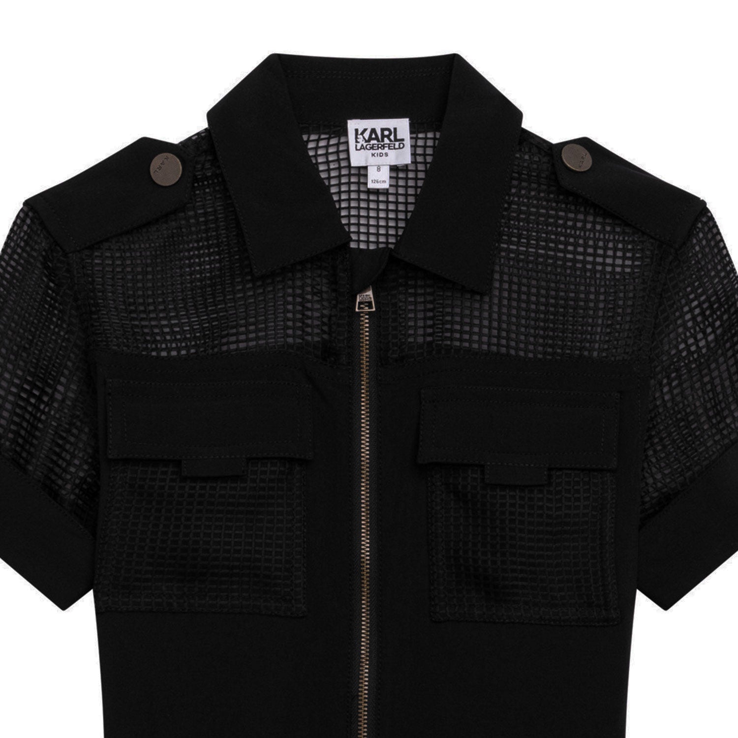 TUTA CORTA NERA E ORO BAMBINA E TEEN - annameglio.com abbigliamento moda