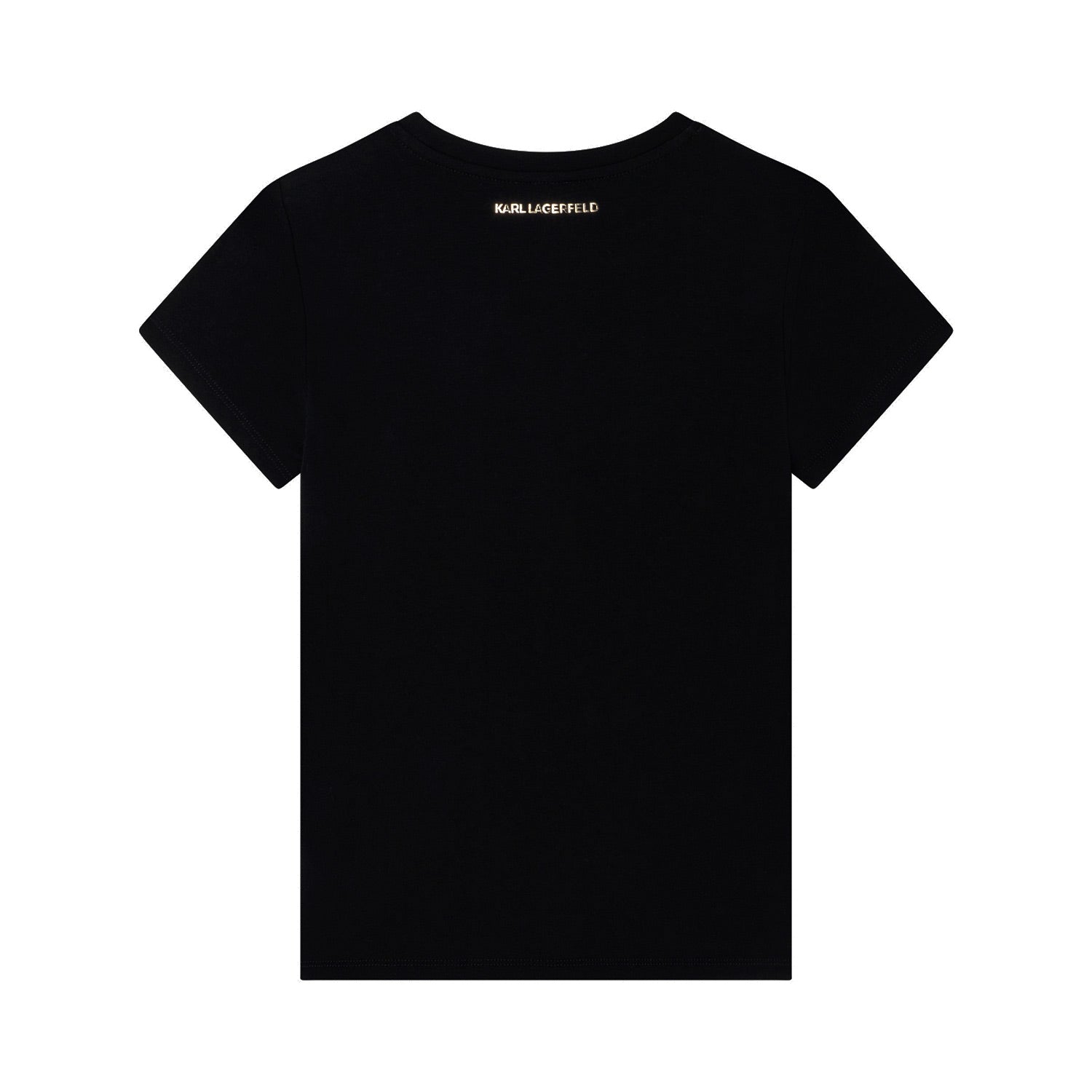 T-SHIRT CHOUPETTE NERA E ORO BAMBINA E TEEN - annameglio.com abbigliamento moda