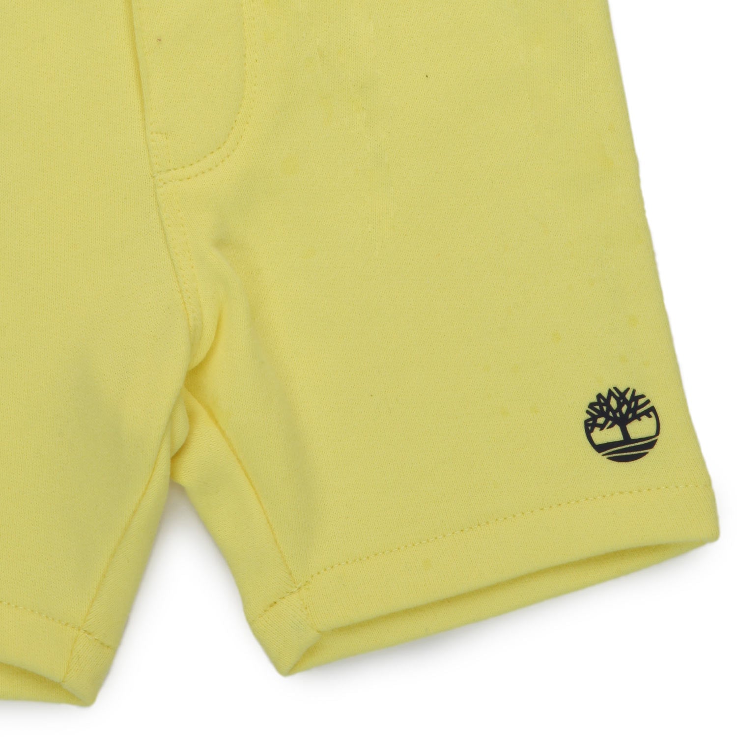 BERMUDA IN FELPA GIALLO FLUO BAMBINO E BEBÈ - annameglio.com abbigliamento moda