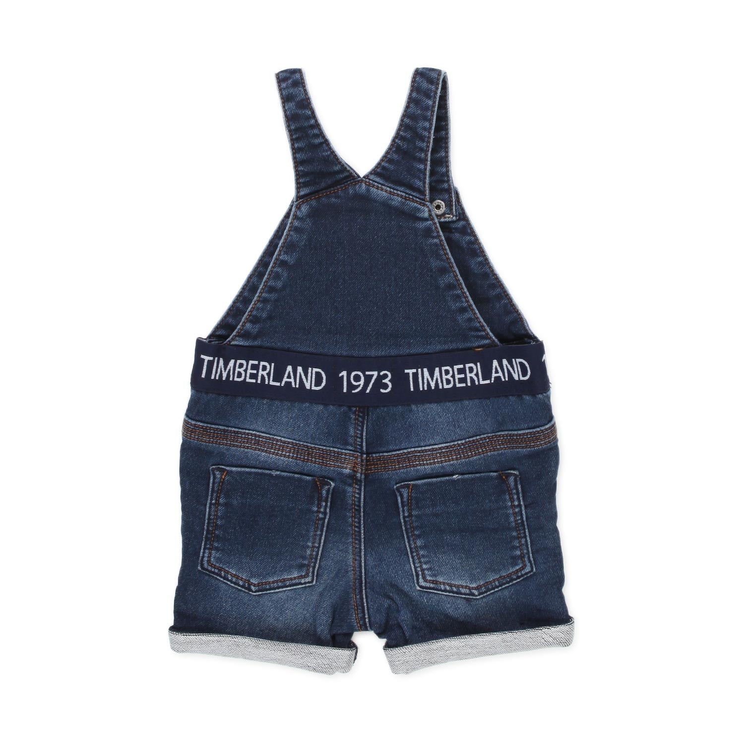 BERMUDA SALOPETTE DI JEANS BLU SCURO BAMBINO - annameglio.com abbigliamento moda