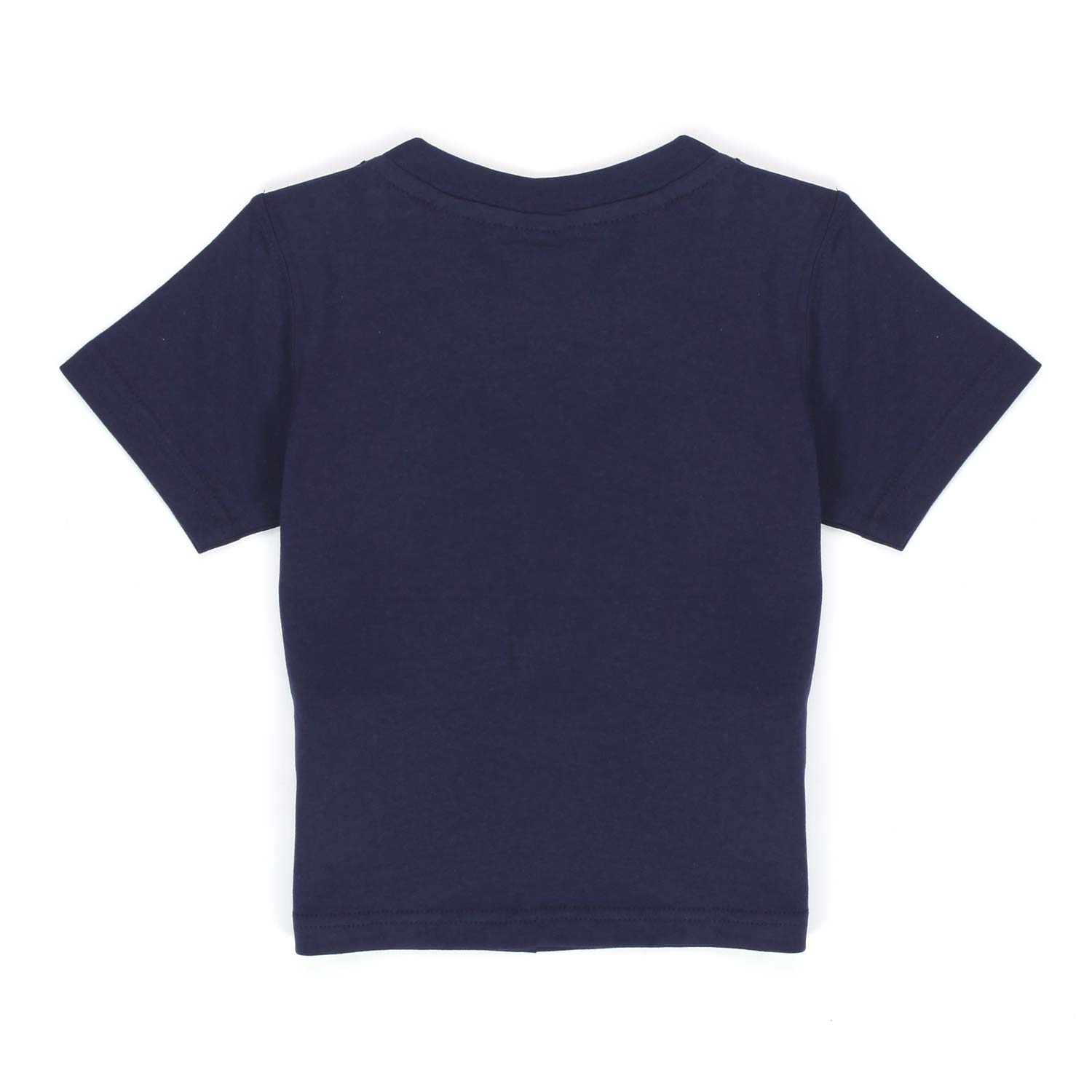 T-SHIRT BLU SCURO CON STAMPA BAMBINO E BEBÈ - annameglio.com abbigliamento moda