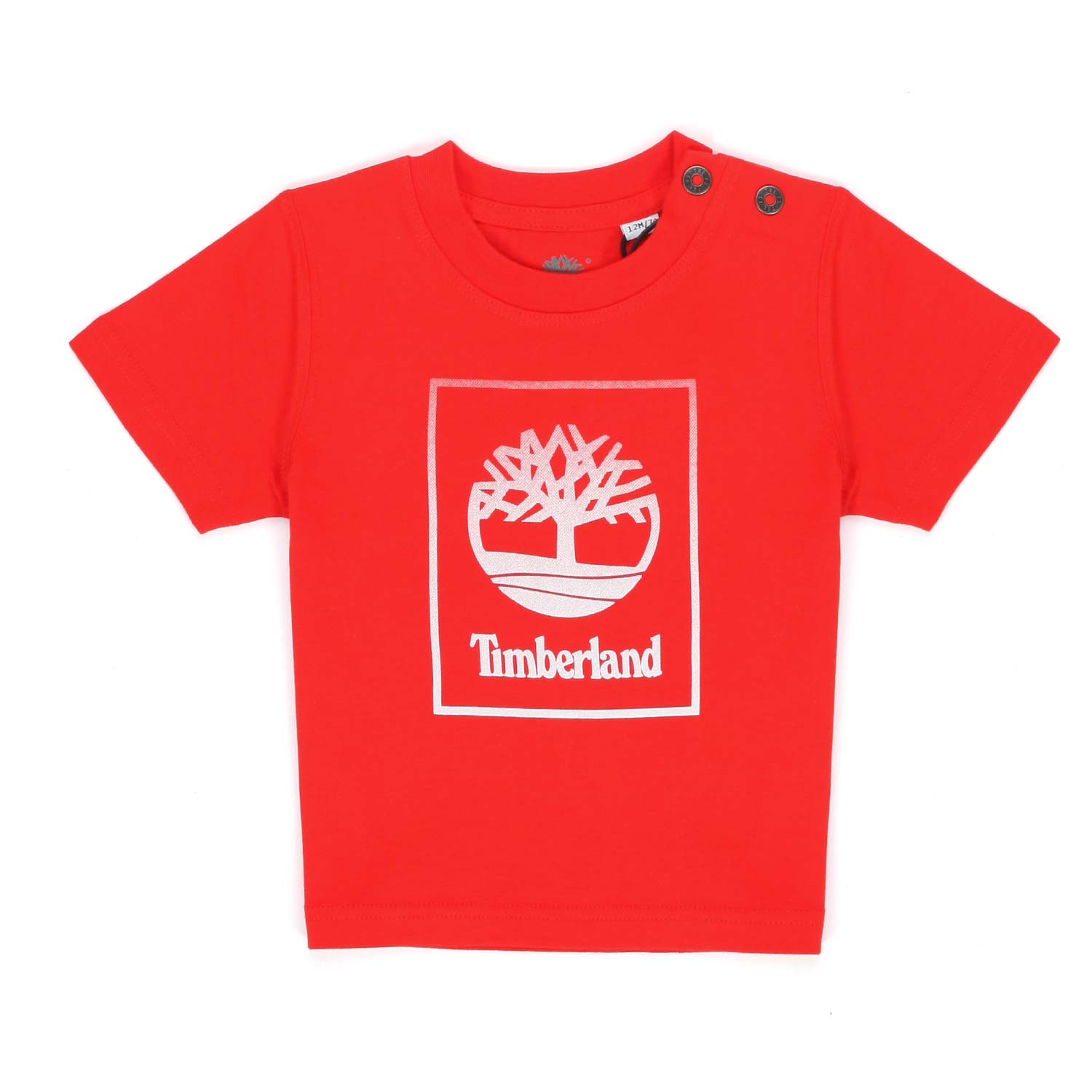 T-SHIRT ROSSA CON STAMPA SFUMATA BAMBINO E BEBÈ - annameglio.com abbigliamento moda