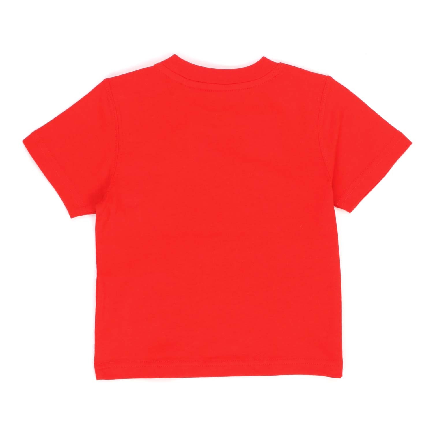 T-SHIRT ROSSA CON STAMPA SFUMATA BAMBINO E BEBÈ - annameglio.com abbigliamento moda