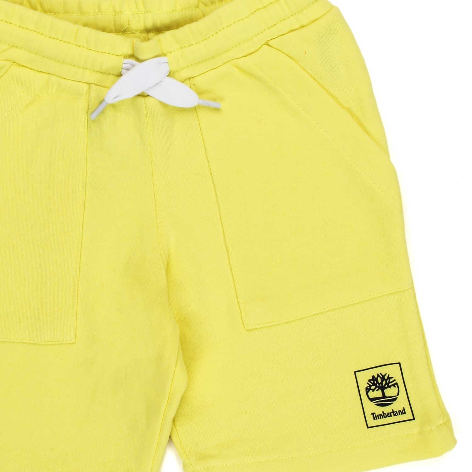 BERMUDA IN FELPA GIALLO CHIARO BAMBINO E TEEN - annameglio.com abbigliamento moda
