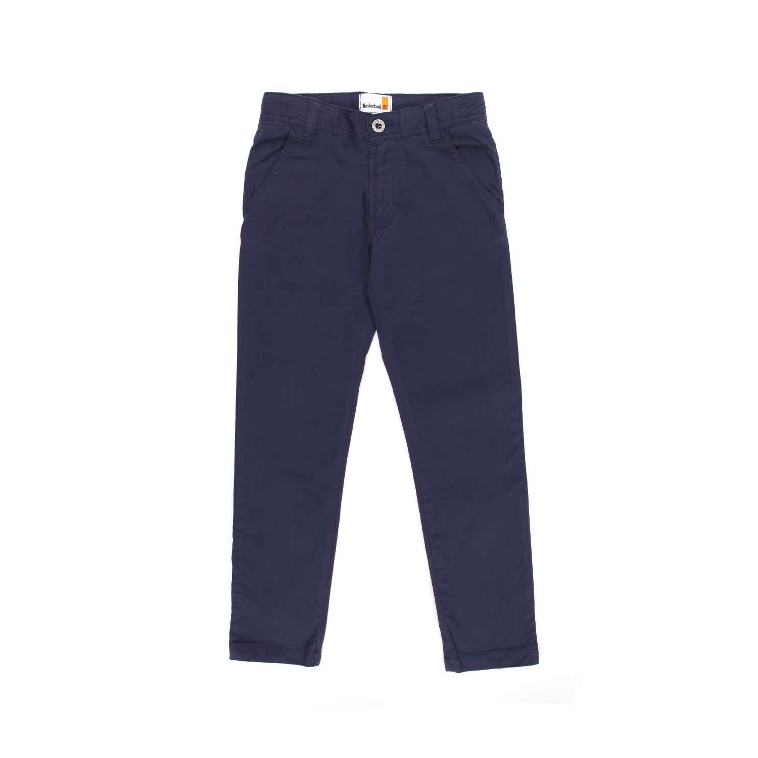 PANTALONE CHINO BLU IN TWILL BAMBINO E TEEN - annameglio.com abbigliamento moda