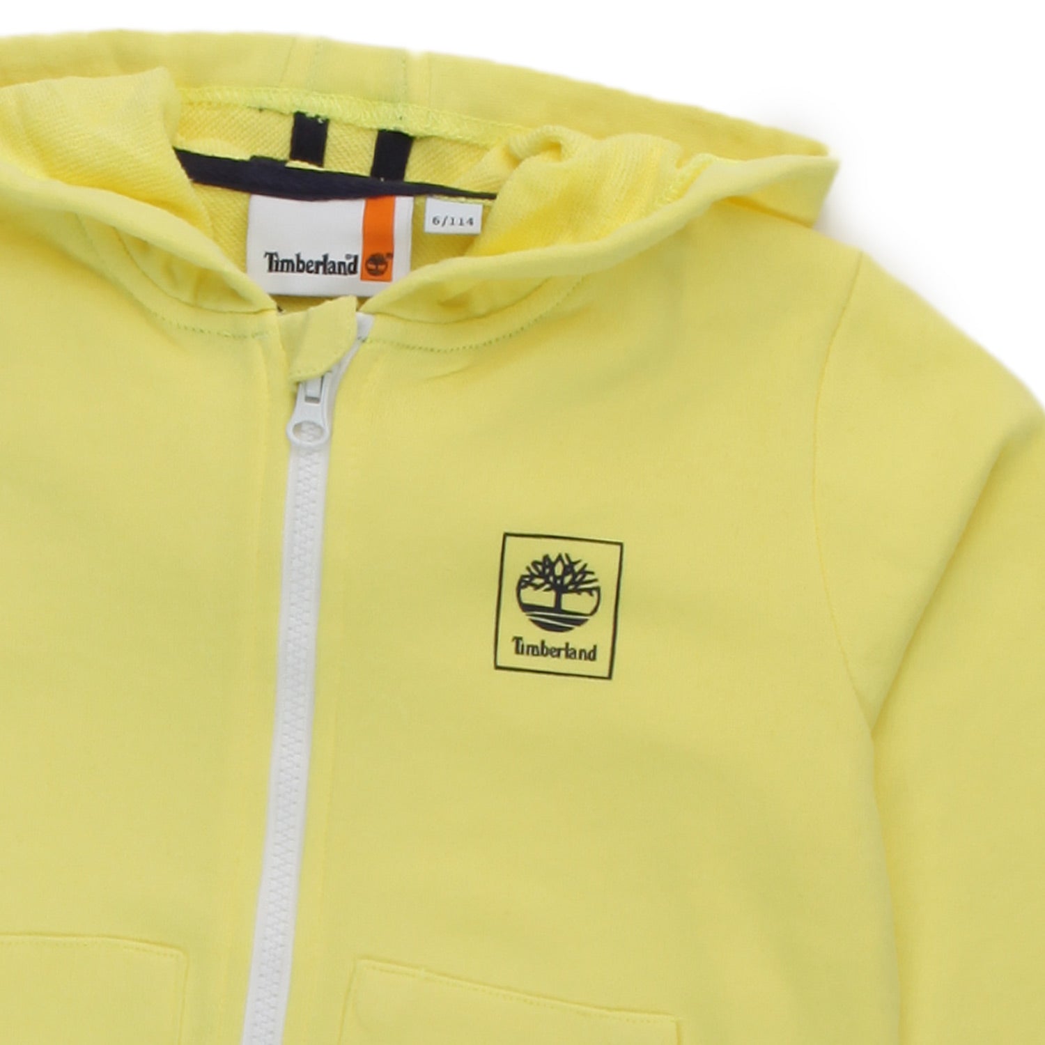 FELPA HOODIE GIALLO FLUO CON ZIP BAMBINO E TEEN - annameglio.com abbigliamento moda