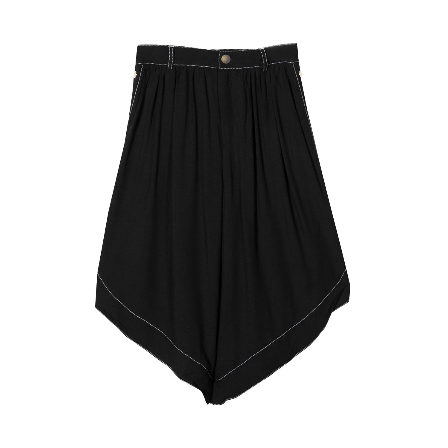 PANTALONE CULOTTE NERO BAMBINA E TEENAGER - annameglio.com abbigliamento moda