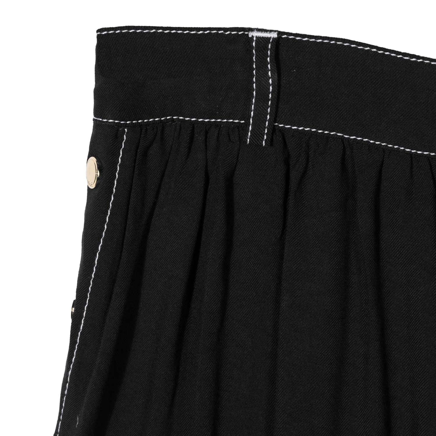 PANTALONE CULOTTE NERO BAMBINA E TEENAGER - annameglio.com abbigliamento moda