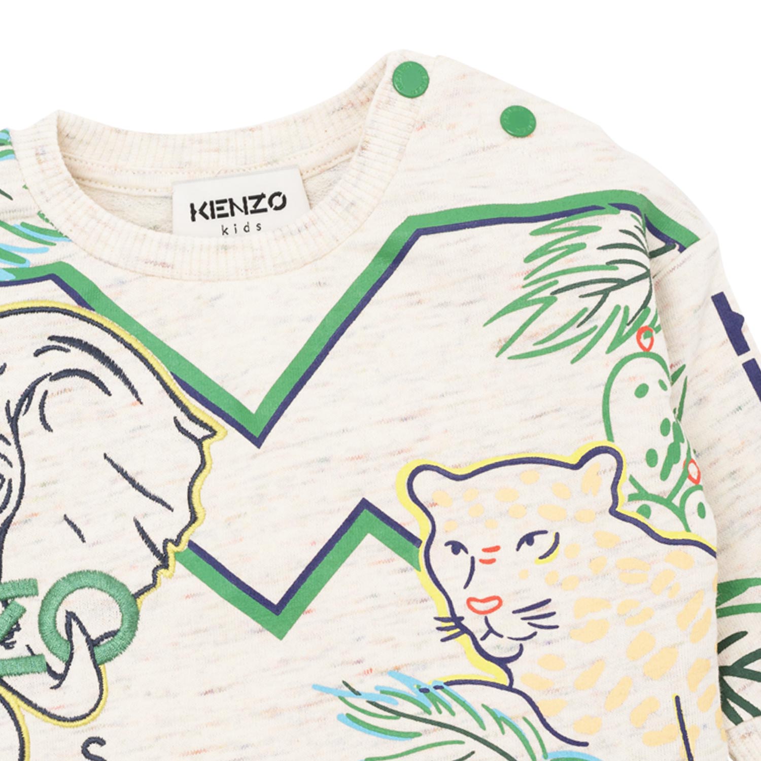 FELPA COLOR GHIACCIO CON STAMPE BAMBINO E BEBÈ - annameglio.com abbigliamento moda