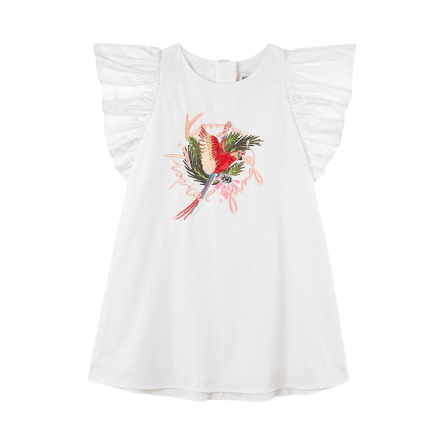 ABITO BIANCO PANNA CON ROUCHES BAMBINA E TEEN - annameglio.com abbigliamento moda