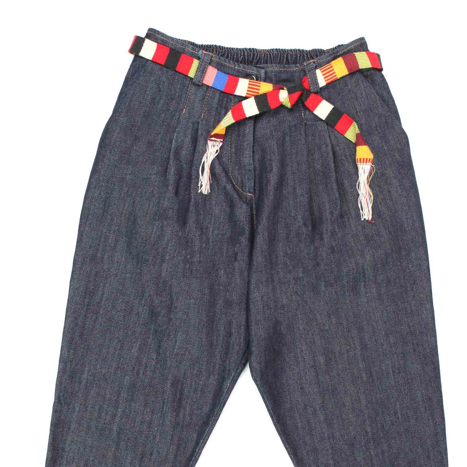 JEANS WIDE LEG BLU MEDIO BAMBINA E TEEN - annameglio.com abbigliamento moda