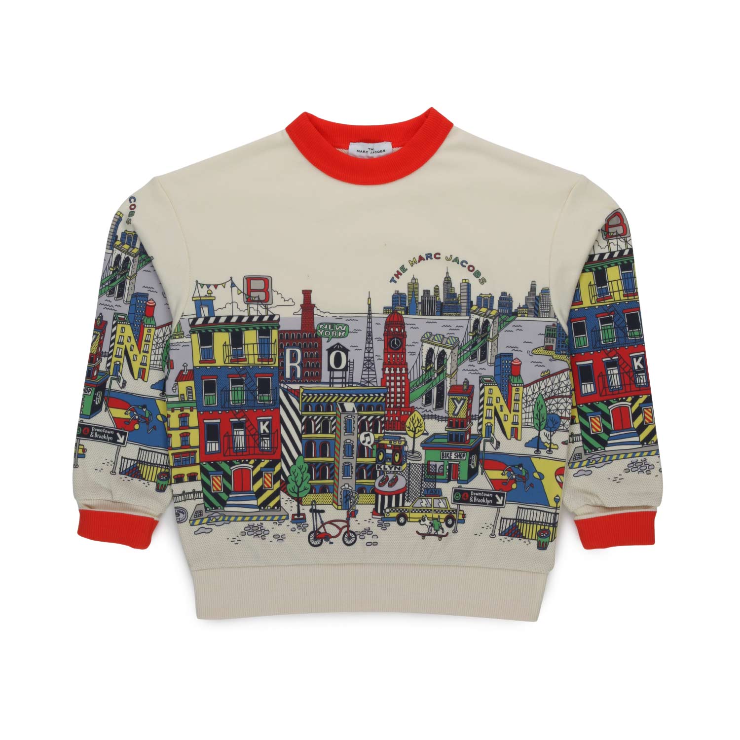 FELPA BEIGE E MULTICOLOR BAMBINO - annameglio.com abbigliamento moda