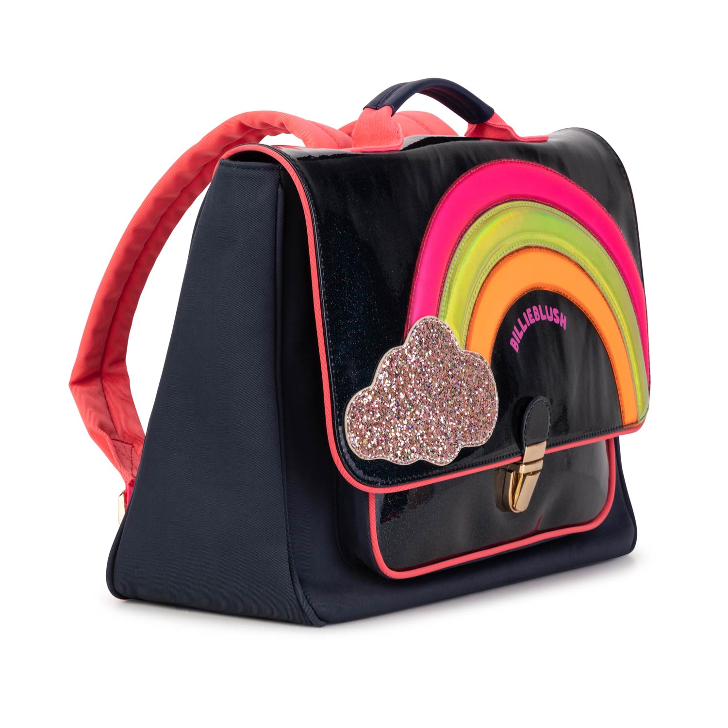 CARTELLA SCUOLA BLU E MULTICOLOR BAMBINA - annameglio.com abbigliamento moda