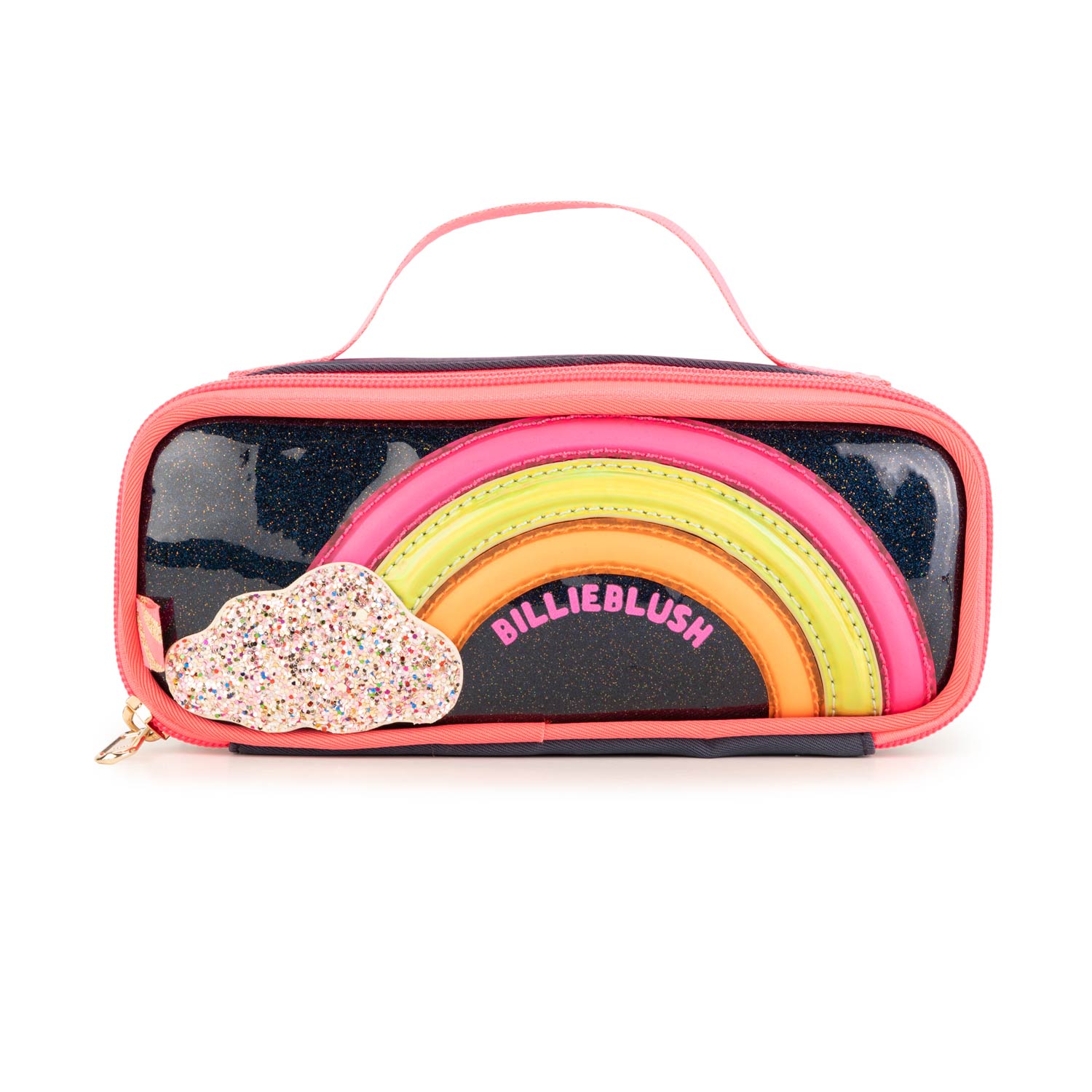 ASTUCCIO BLU CON ARCOBALENO BAMBINA - annameglio.com abbigliamento moda