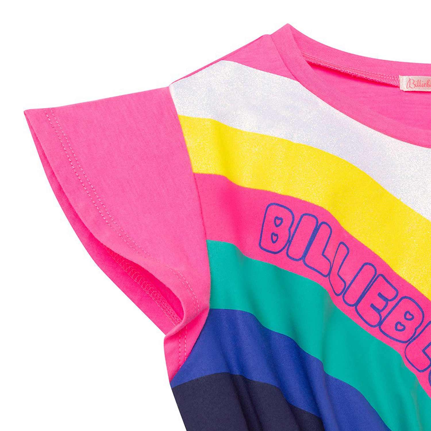 ABITO ROSA E MULTICOLOR BAMBINA - annameglio.com abbigliamento moda