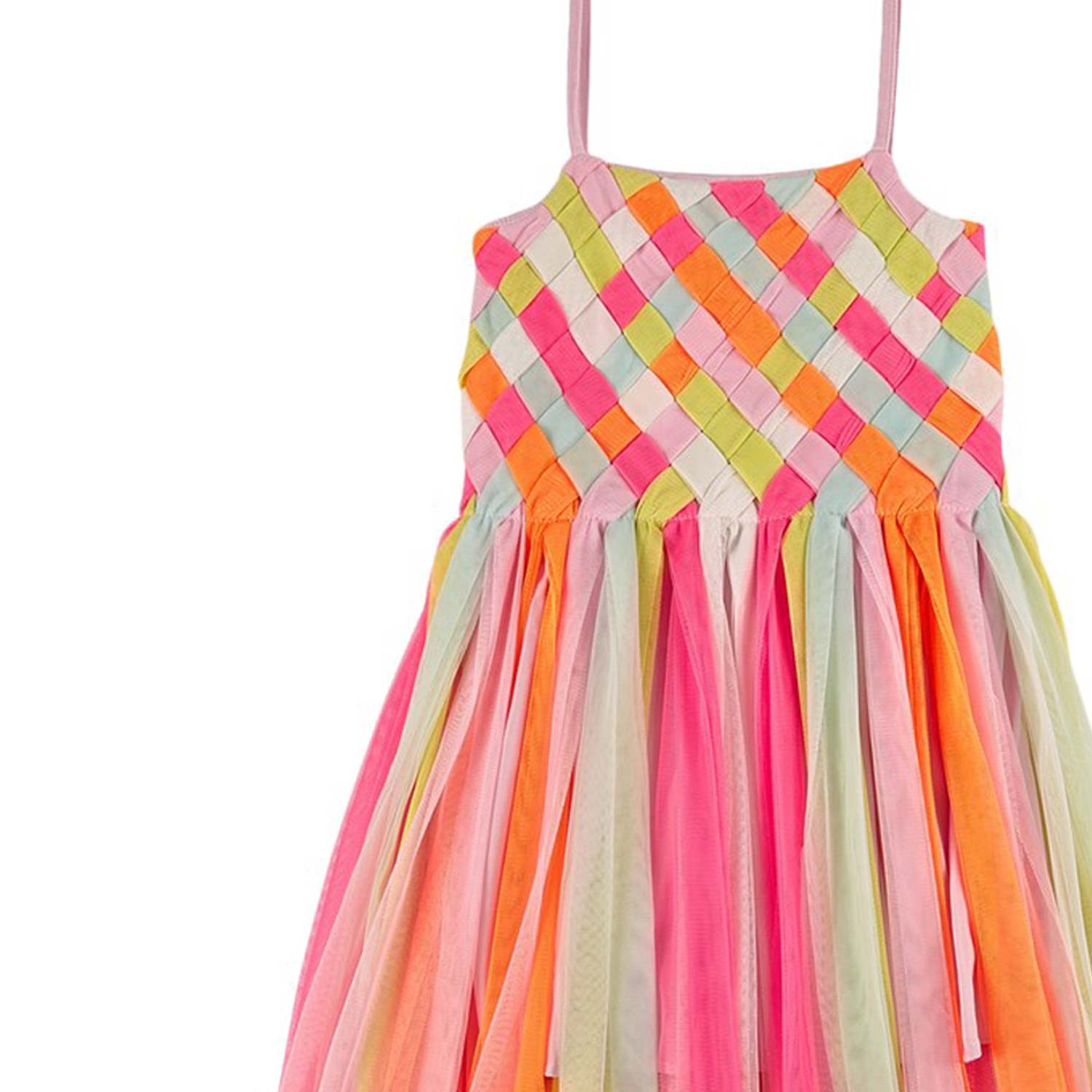 ABITO SMANICATO MULTICOLOR BAMBINA - annameglio.com abbigliamento moda