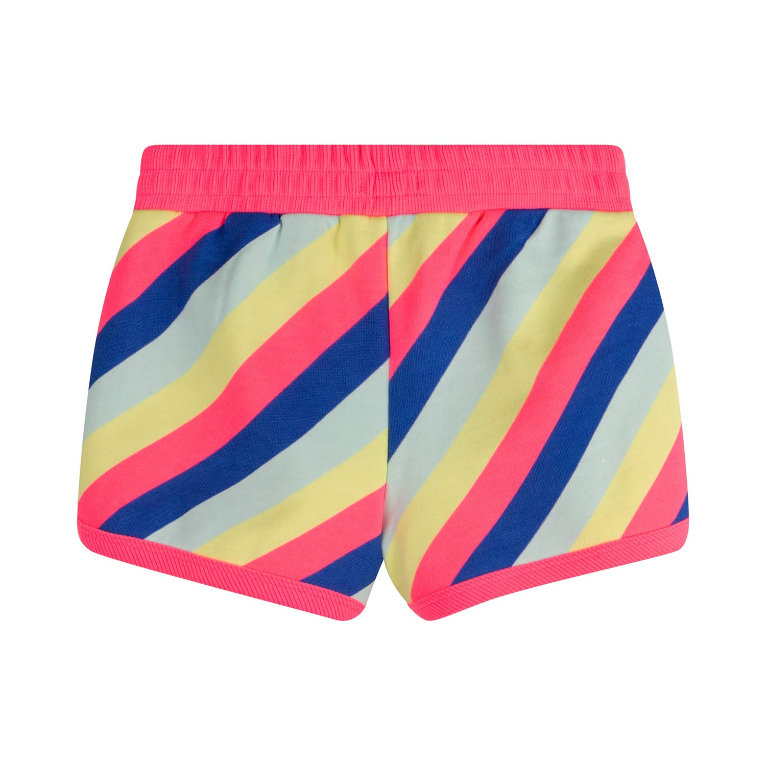 SHORTS ROSA FLUO E MULTICOLOR BAMBINA - annameglio.com abbigliamento moda