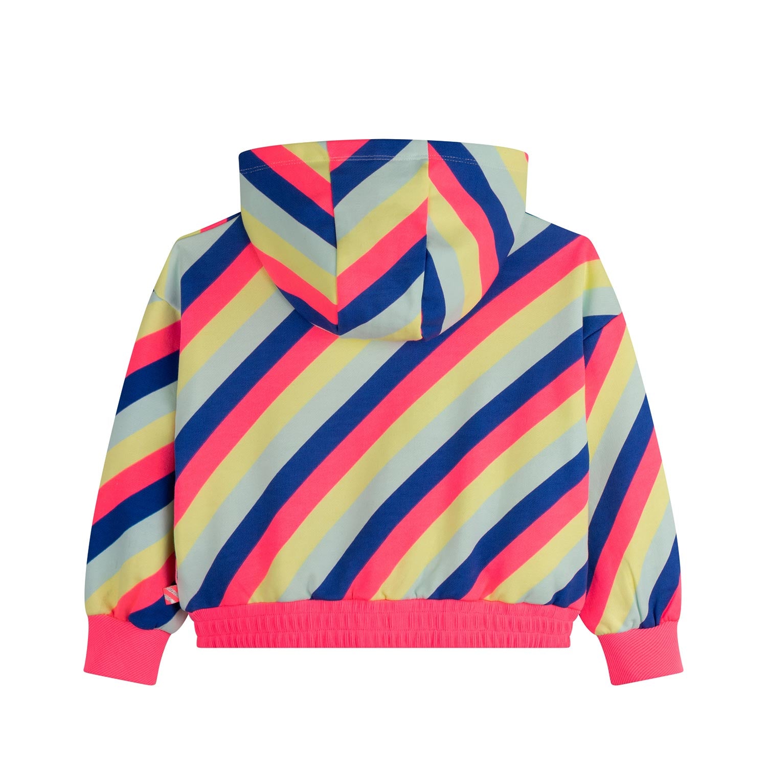 FELPA MULTICOLOR CON CAPPUCCIO BAMBINA - annameglio.com abbigliamento moda