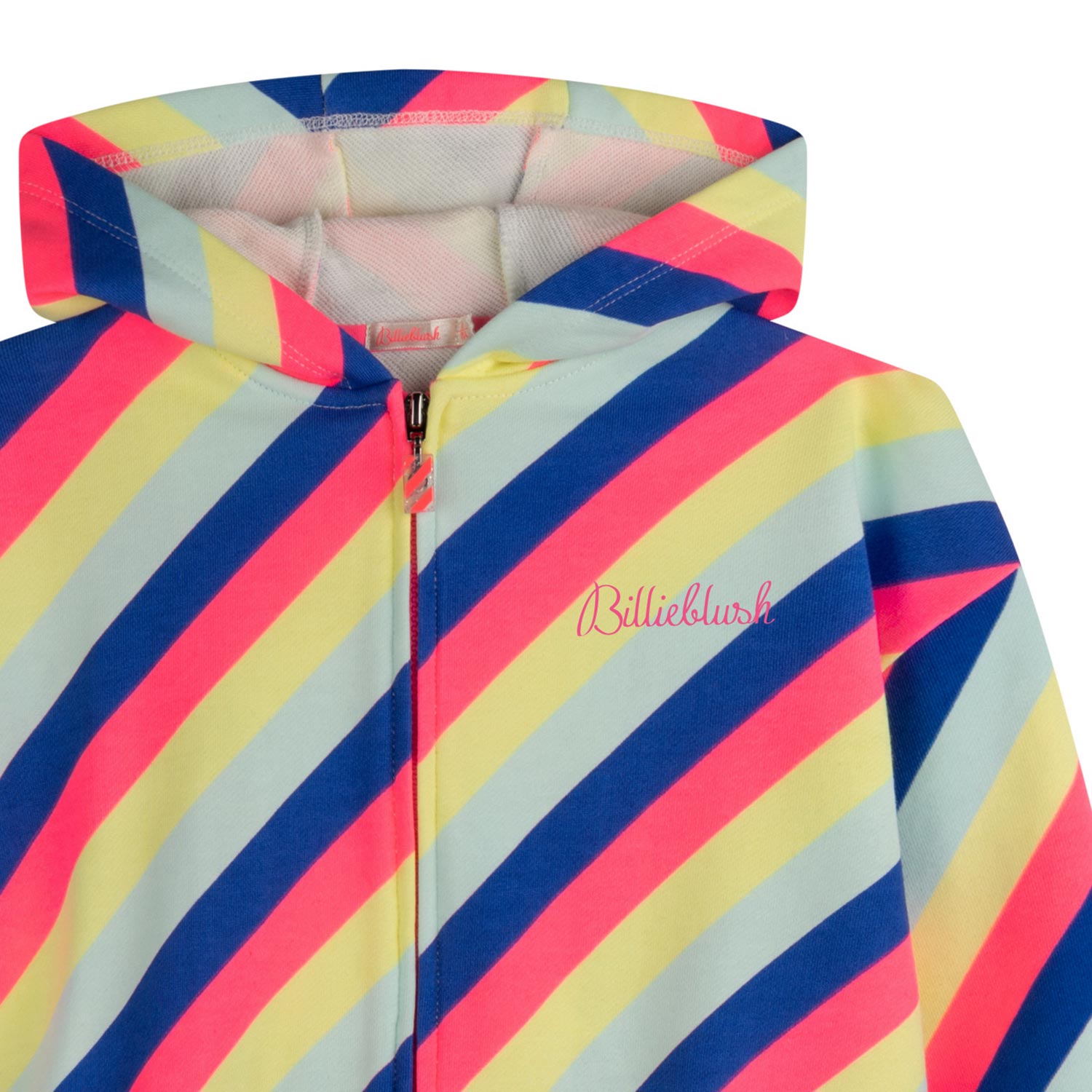 FELPA MULTICOLOR CON CAPPUCCIO BAMBINA - annameglio.com abbigliamento moda