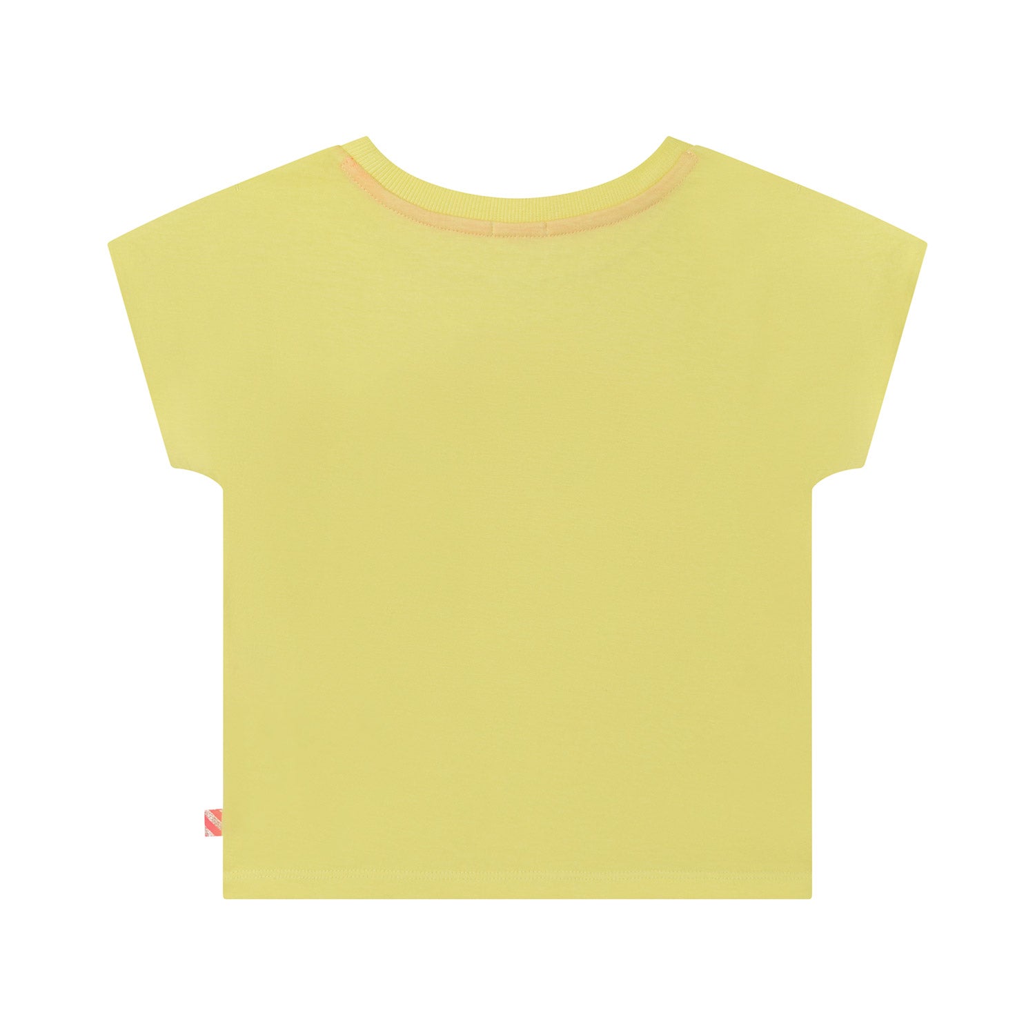 T-SHIRT GIALLO FLUO CON STAMPA BAMBINA - annameglio.com abbigliamento moda