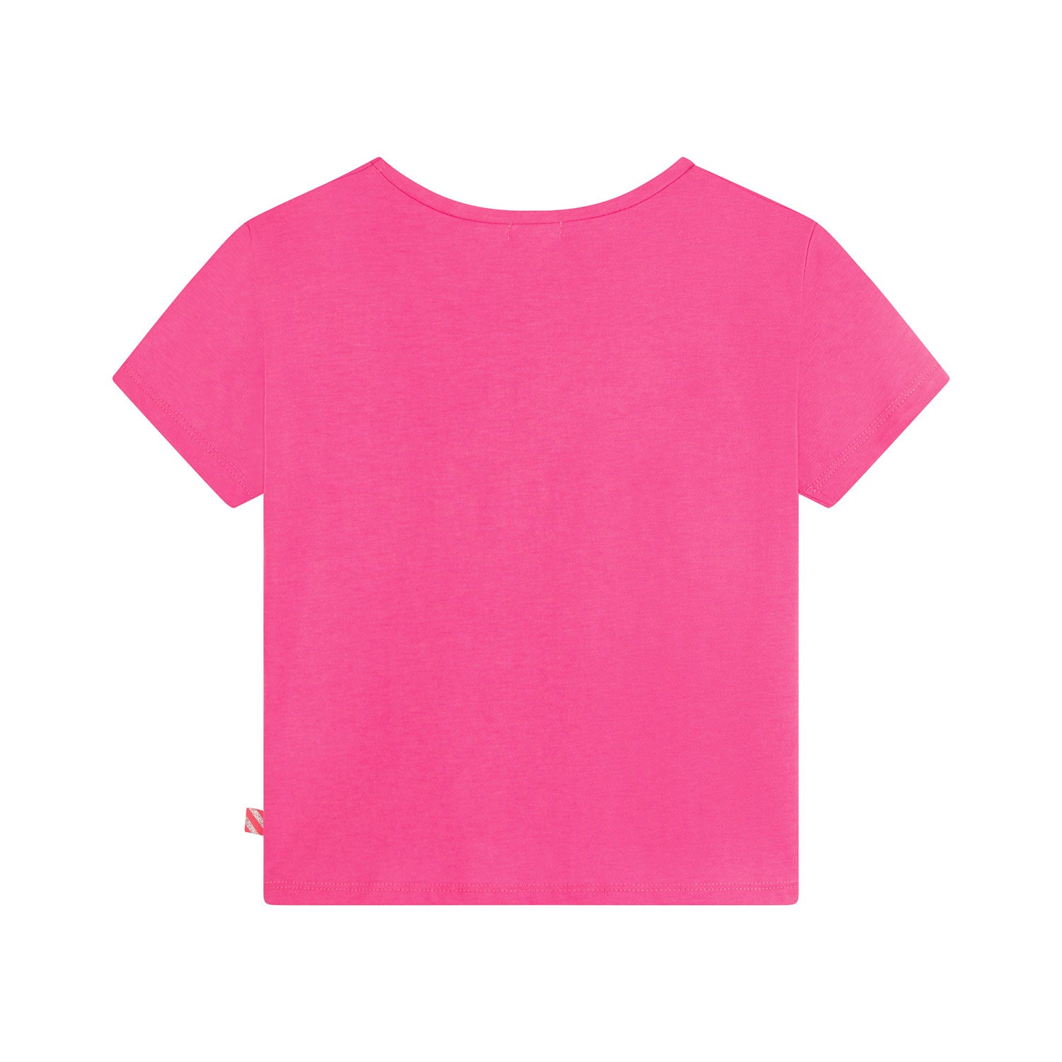 T-SHIRT ROSA FLUO CON STAMPA BAMBINA - annameglio.com abbigliamento moda