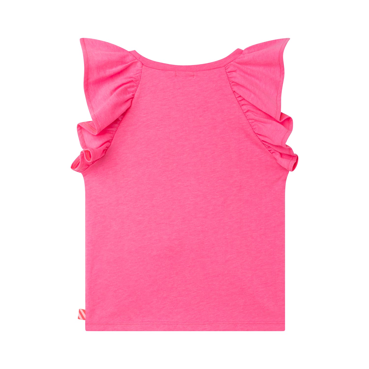 T-SHIRT ROSA FLUO E GLITTER BAMBINA - annameglio.com abbigliamento moda