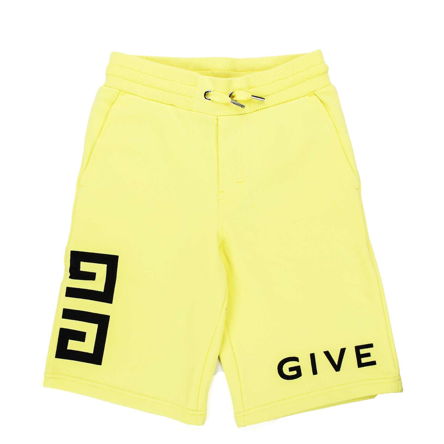 BERMUDA JOGGING UNISEX GIALLO JR E TEEN - annameglio.com abbigliamento moda