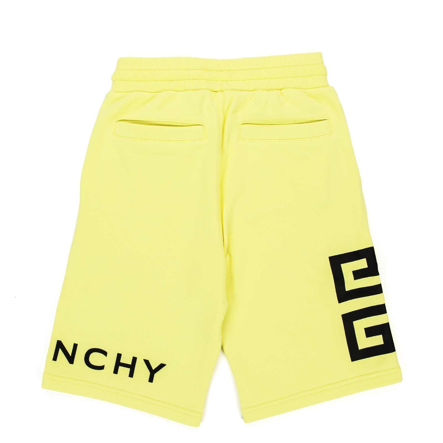 BERMUDA JOGGING UNISEX GIALLO JR E TEEN - annameglio.com abbigliamento moda