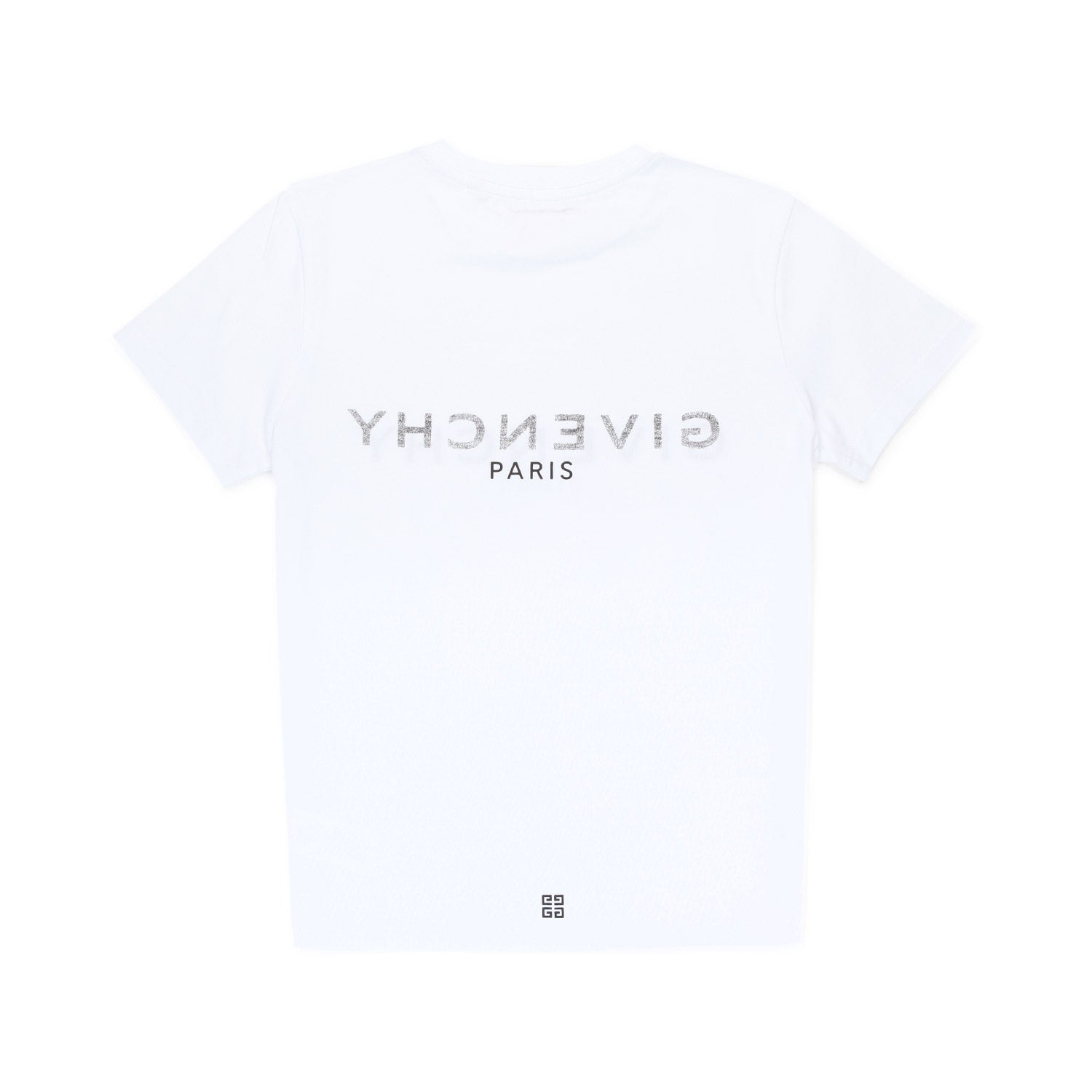 T-SHIRT UNISEX BIANCA CON LOGHI - annameglio.com abbigliamento moda