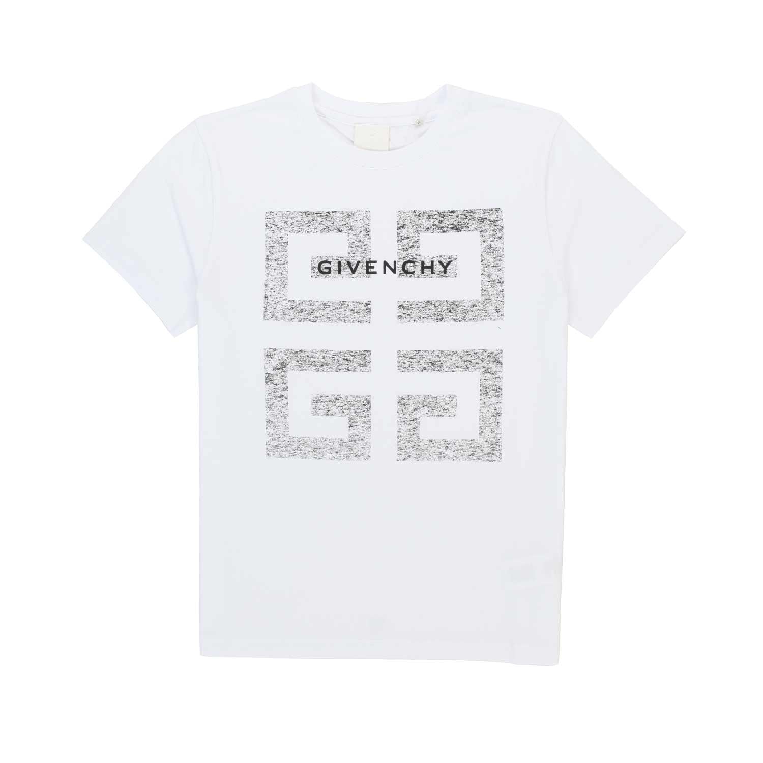 T-SHIRT UNISEX BIANCA CON MAXI LOGO JR E TEEN - annameglio.com abbigliamento moda