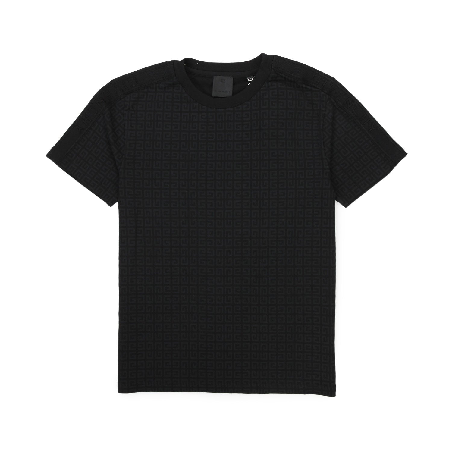 T-SHIRT NERA JACQUARD BAMBINA E TEEN - annameglio.com abbigliamento moda