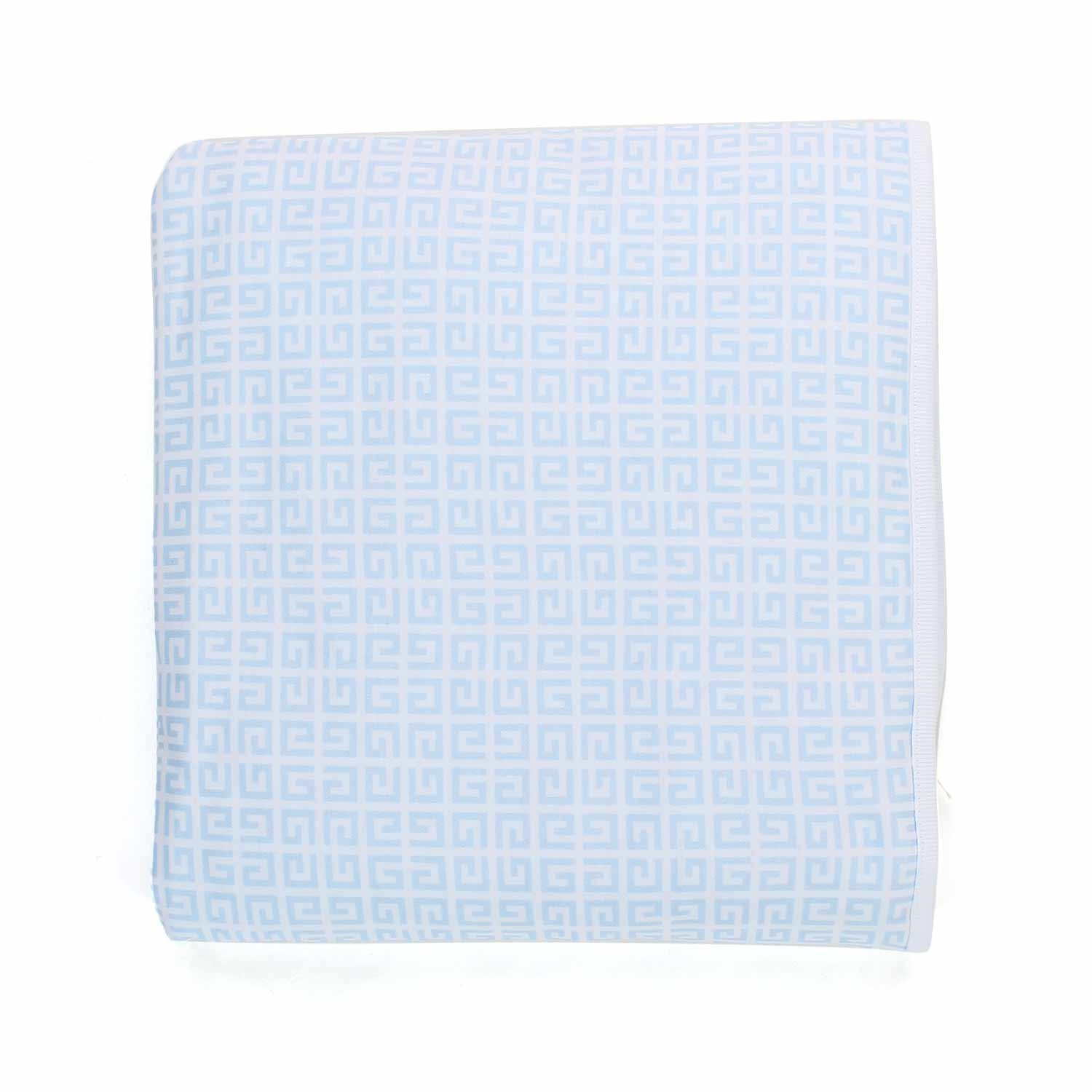 COPERTINA CELESTE E BIANCA PER BEBÈ - annameglio.com abbigliamento moda