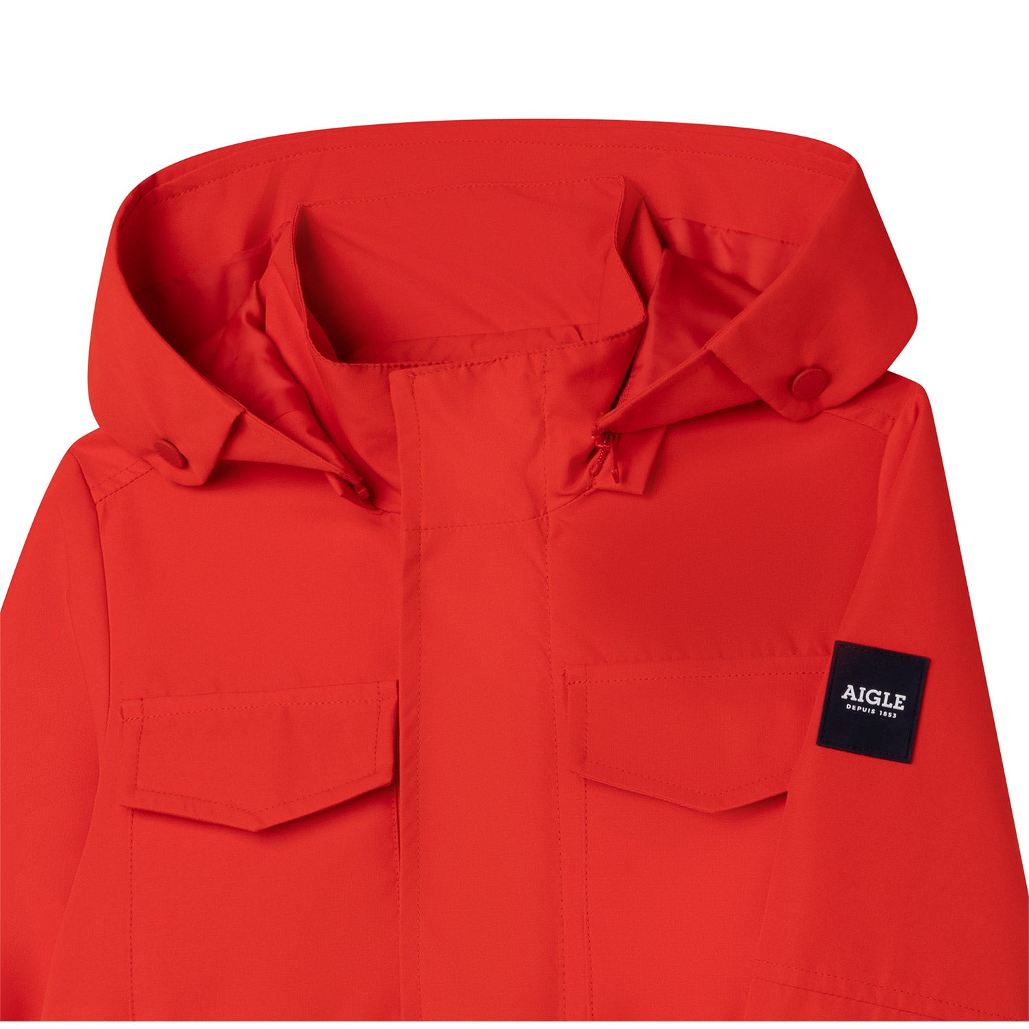 GIACCA IMPERMEABILE ROSSO PAPAVERO BAMBINO E TEEN - annameglio.com abbigliamento moda