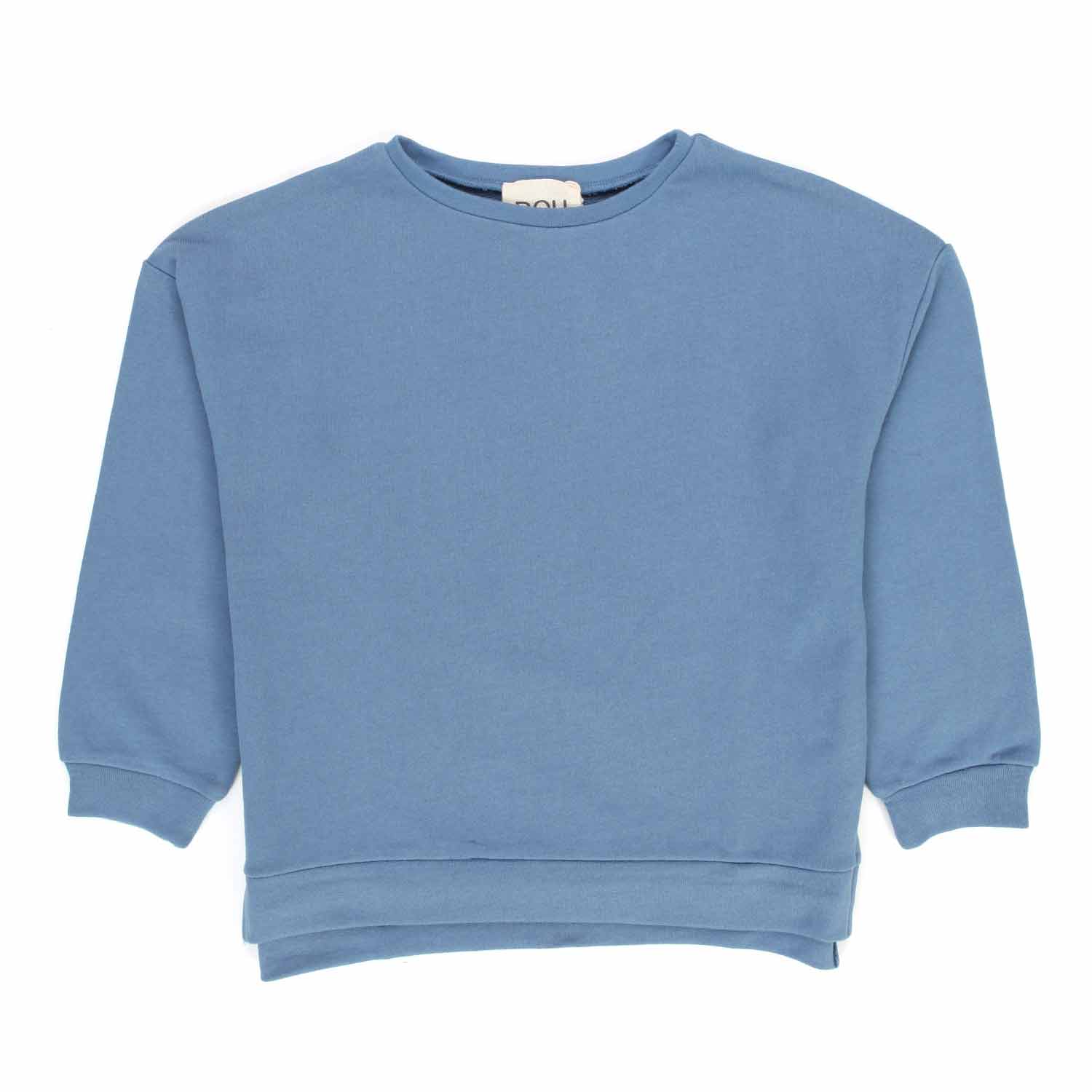 FELPA AZZURRO POLVERE BAMBINA E TEEN - annameglio.com abbigliamento moda
