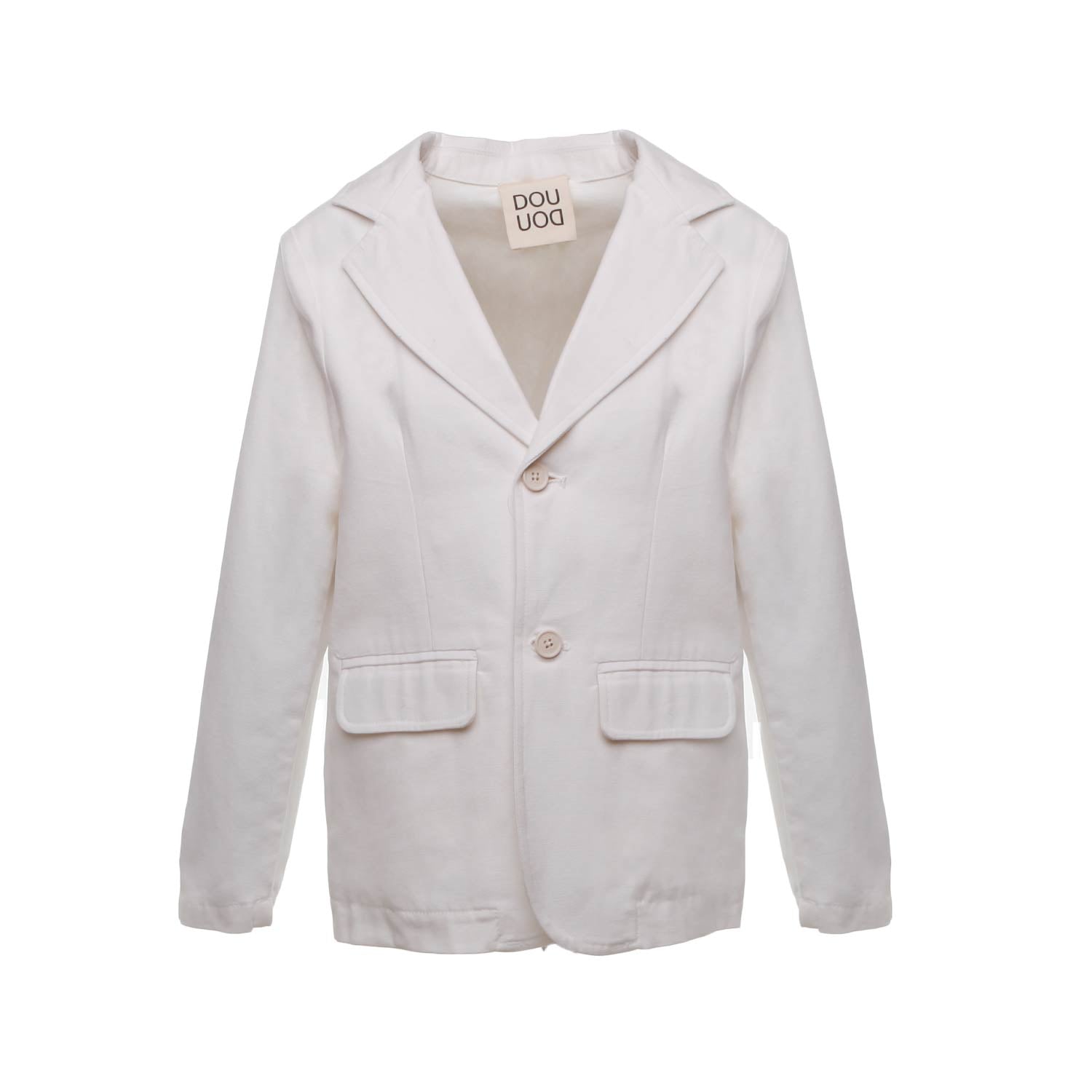 GIACCA BLAZER UNISEX BIANCA JR E TEEN - annameglio.com abbigliamento moda
