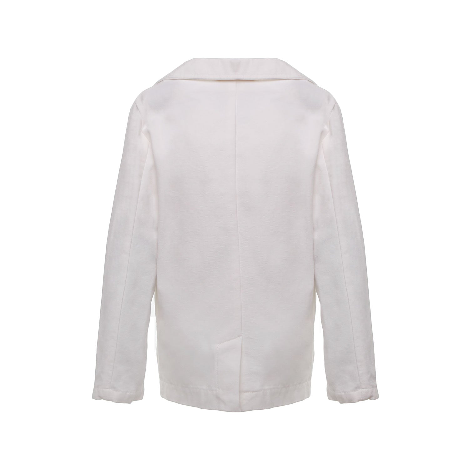 GIACCA BLAZER UNISEX BIANCA JR E TEEN - annameglio.com abbigliamento moda
