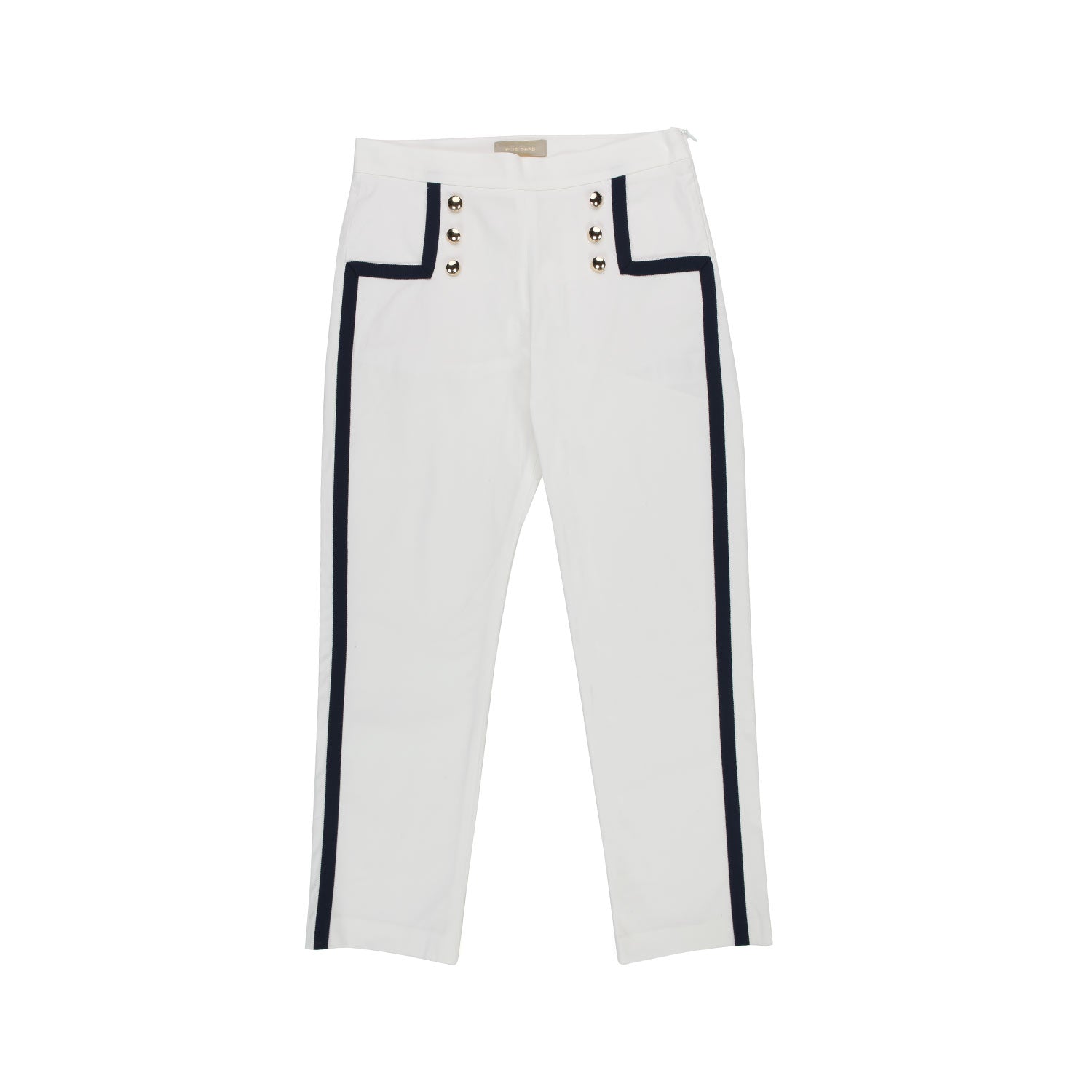 PANTALONE SAILOR BIANCO E BLU BAMBINA E TEEN - annameglio.com abbigliamento moda