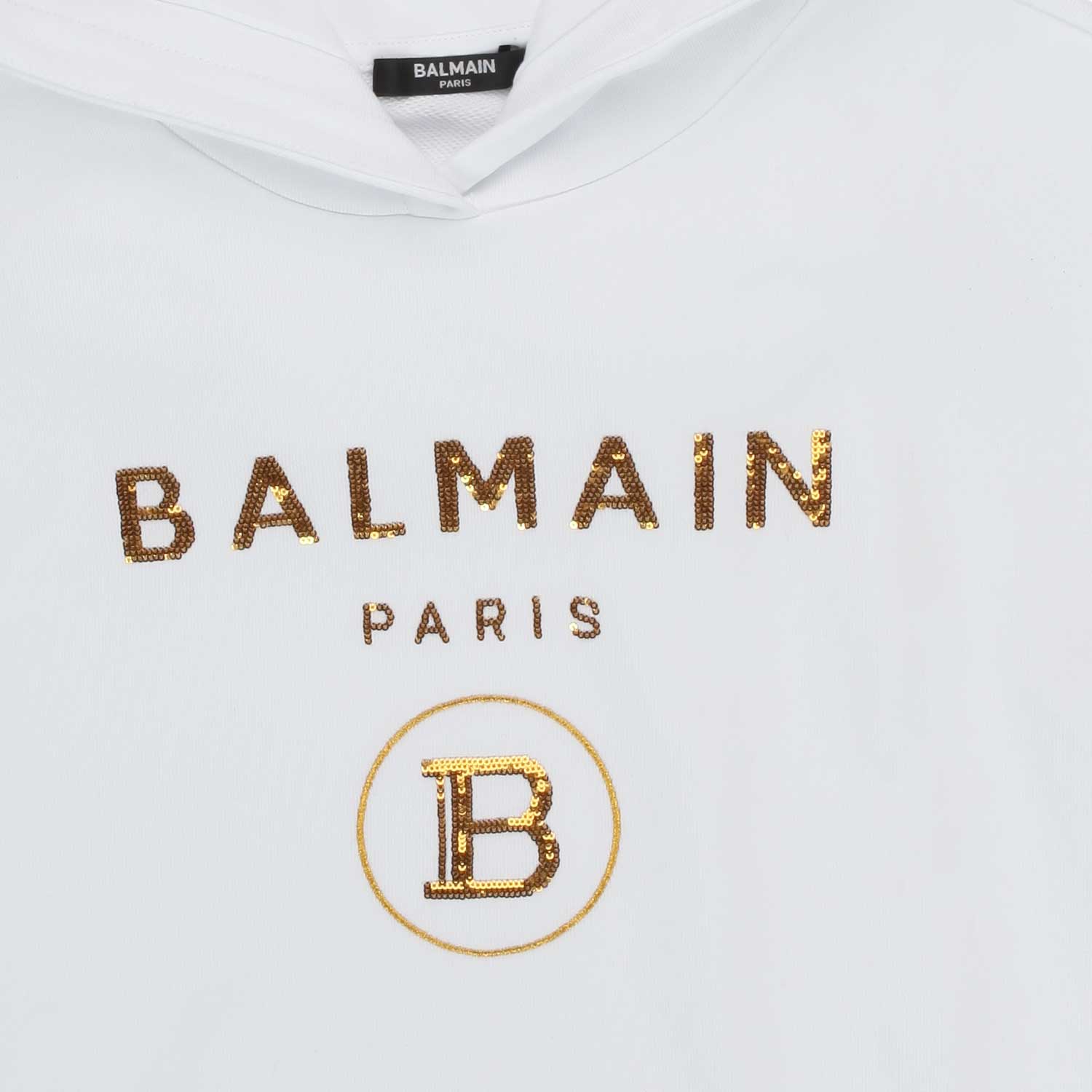 FELPA CON LOGO ORO GIRL - annameglio.com abbigliamento moda