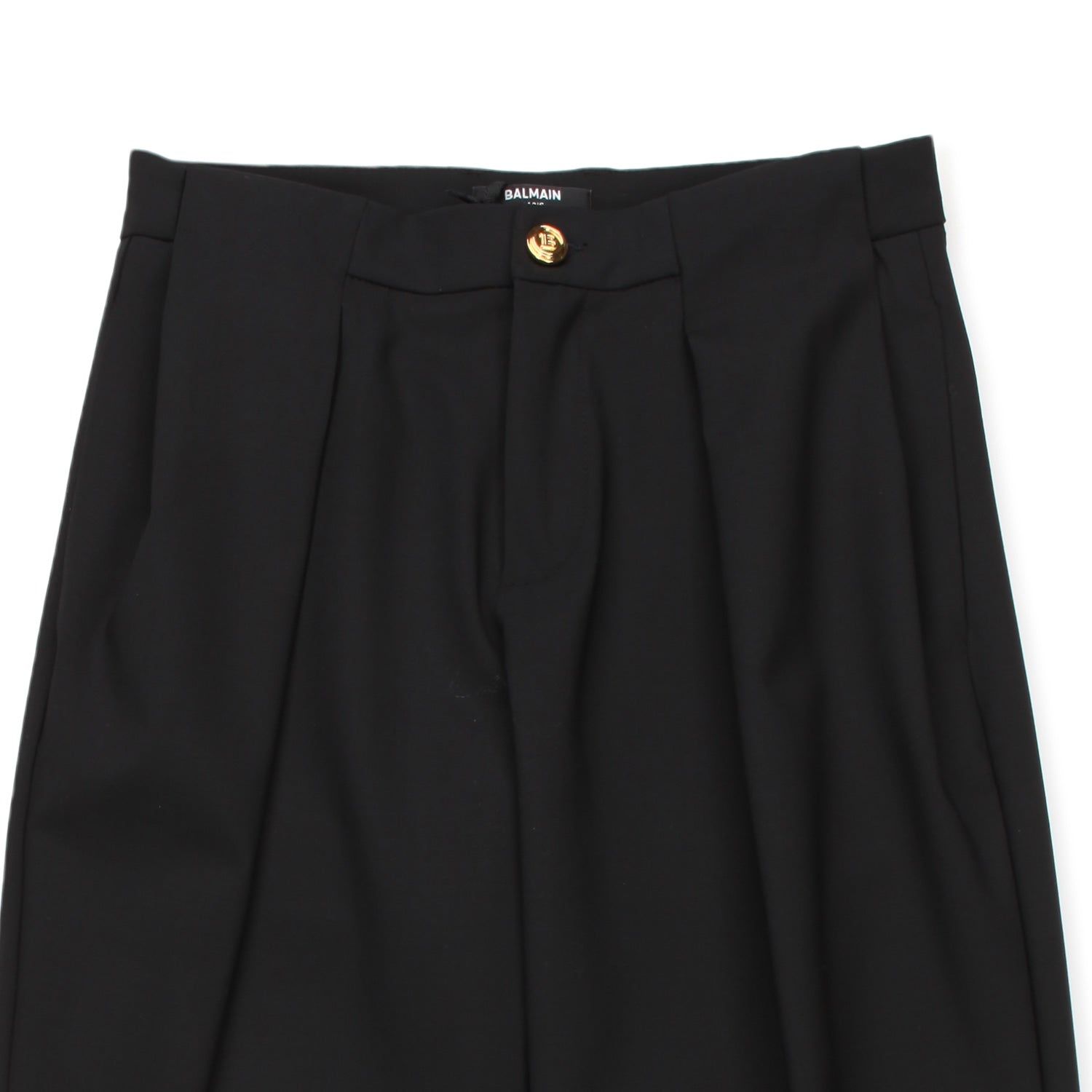 PANTALONE FRESCO LANA NERO BAMBINA E TEEN - annameglio.com abbigliamento moda