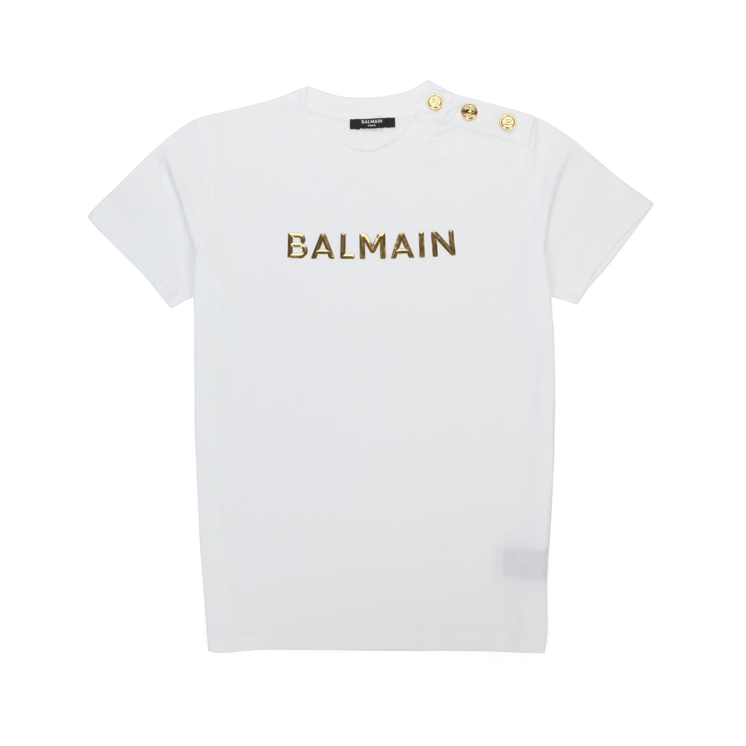 T-SHIRT BIANCA E ORO BAMBINA E TEEN - annameglio.com abbigliamento moda