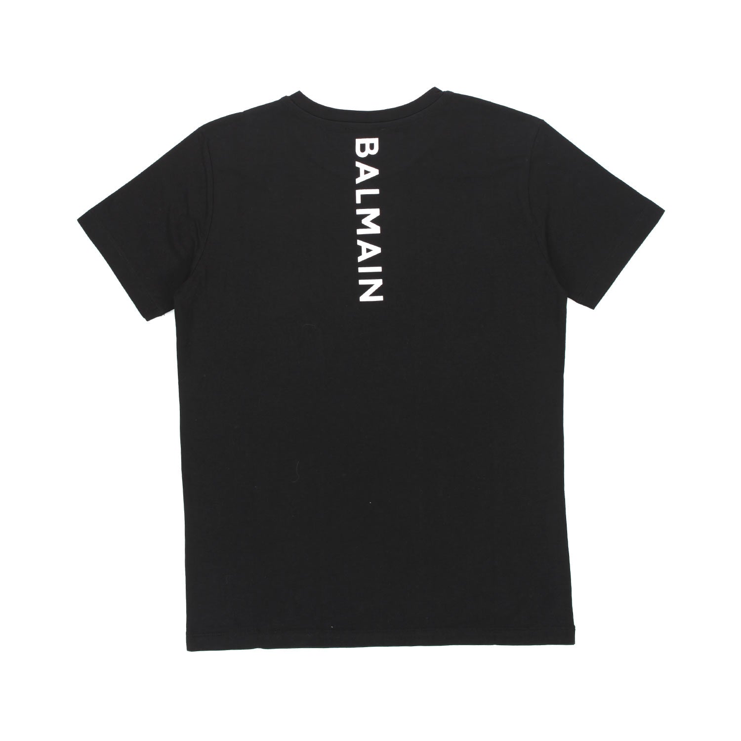 T-SHIRT NERA CON LOGO BIANCO BAMBINA E TEENAGER - annameglio.com abbigliamento moda