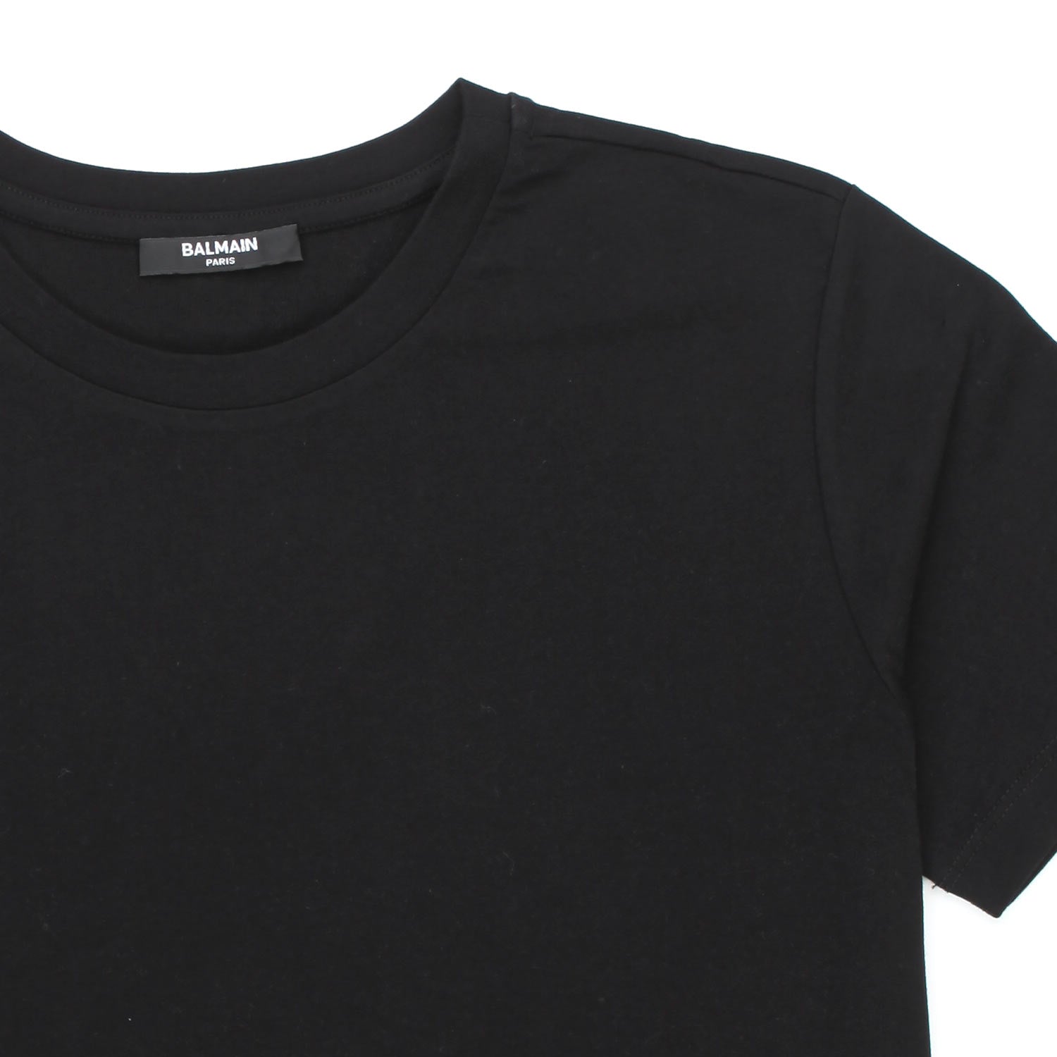 T-SHIRT NERA CON LOGO BIANCO BAMBINA E TEENAGER - annameglio.com abbigliamento moda