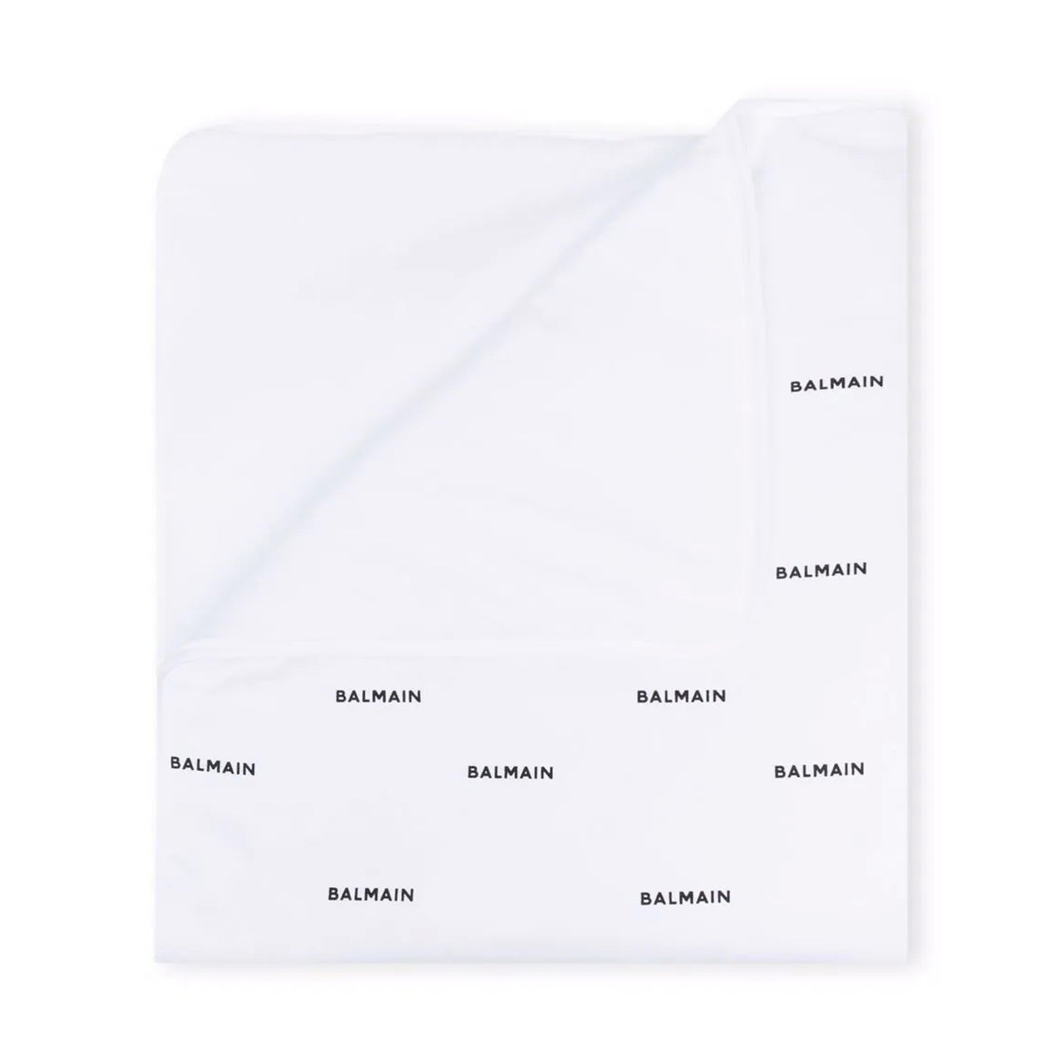 COPERTINA BIANCA CON LOGO UNISEX - annameglio.com abbigliamento moda