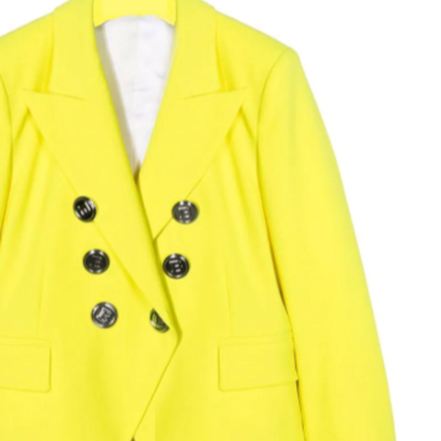 BLAZER GIALLO FLUO BAMBINA E TEENAGER - annameglio.com abbigliamento moda